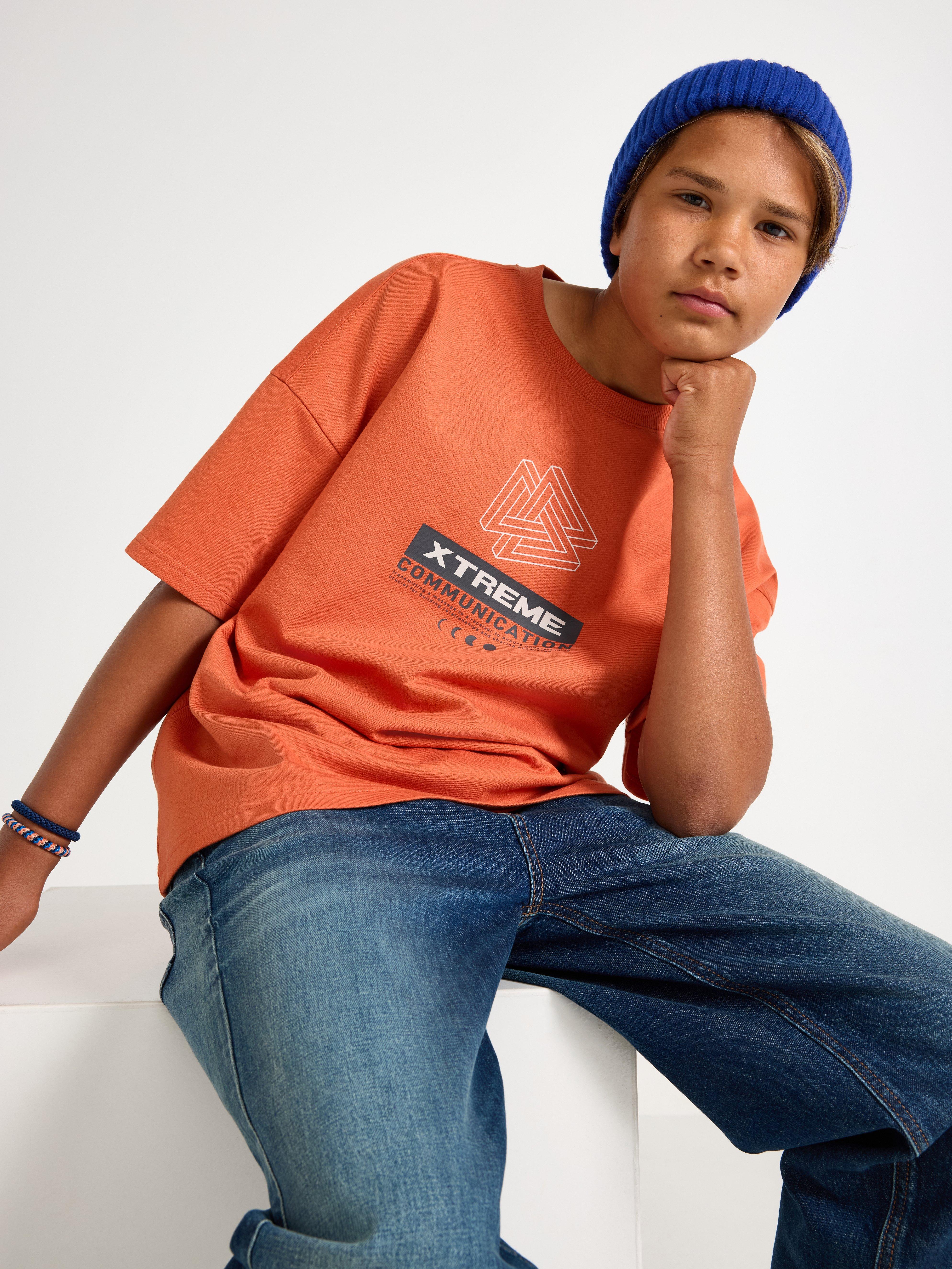 T-shirt - Kids Wear - Orange
