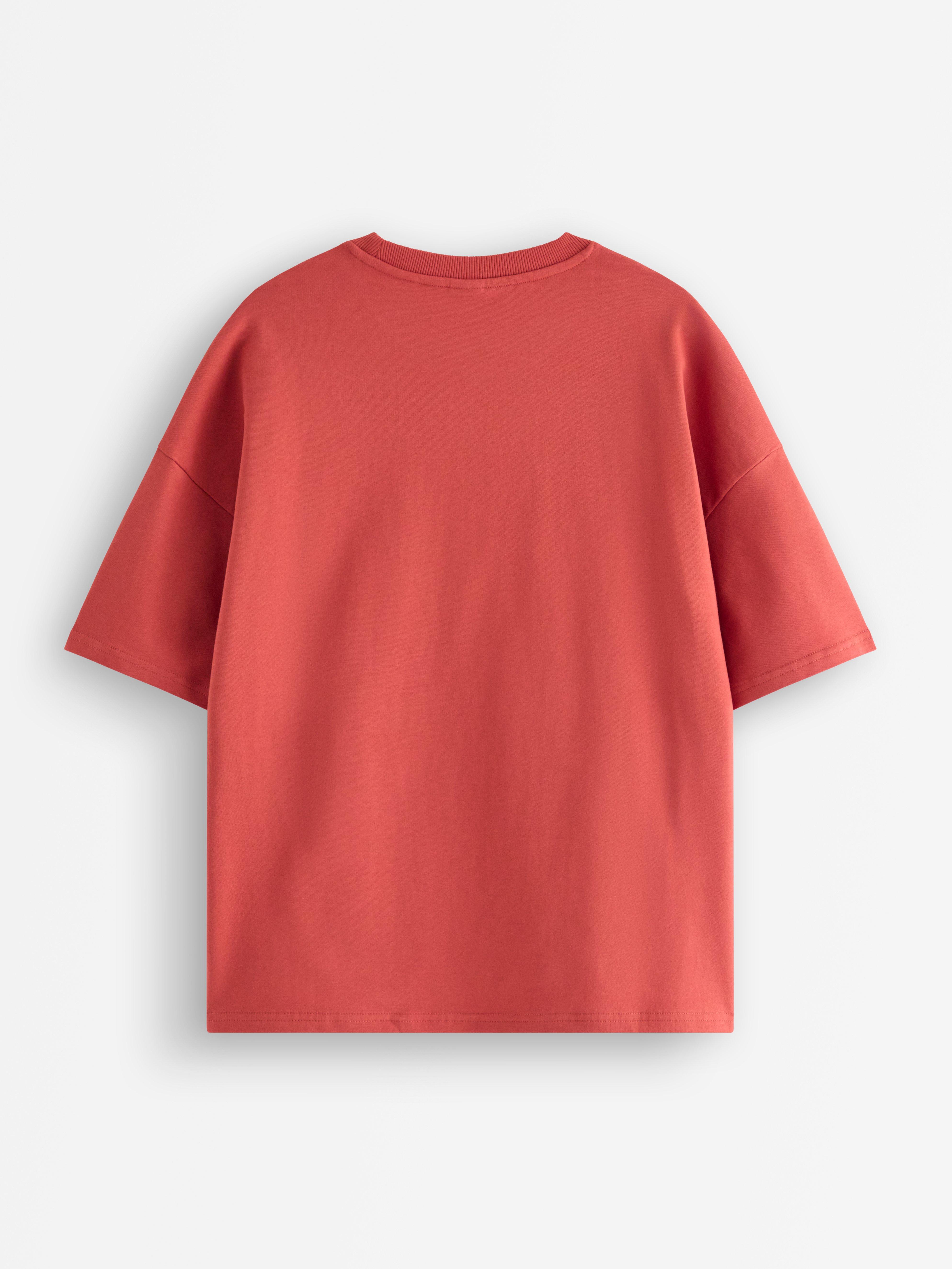 T-shirt - Barn - Rød