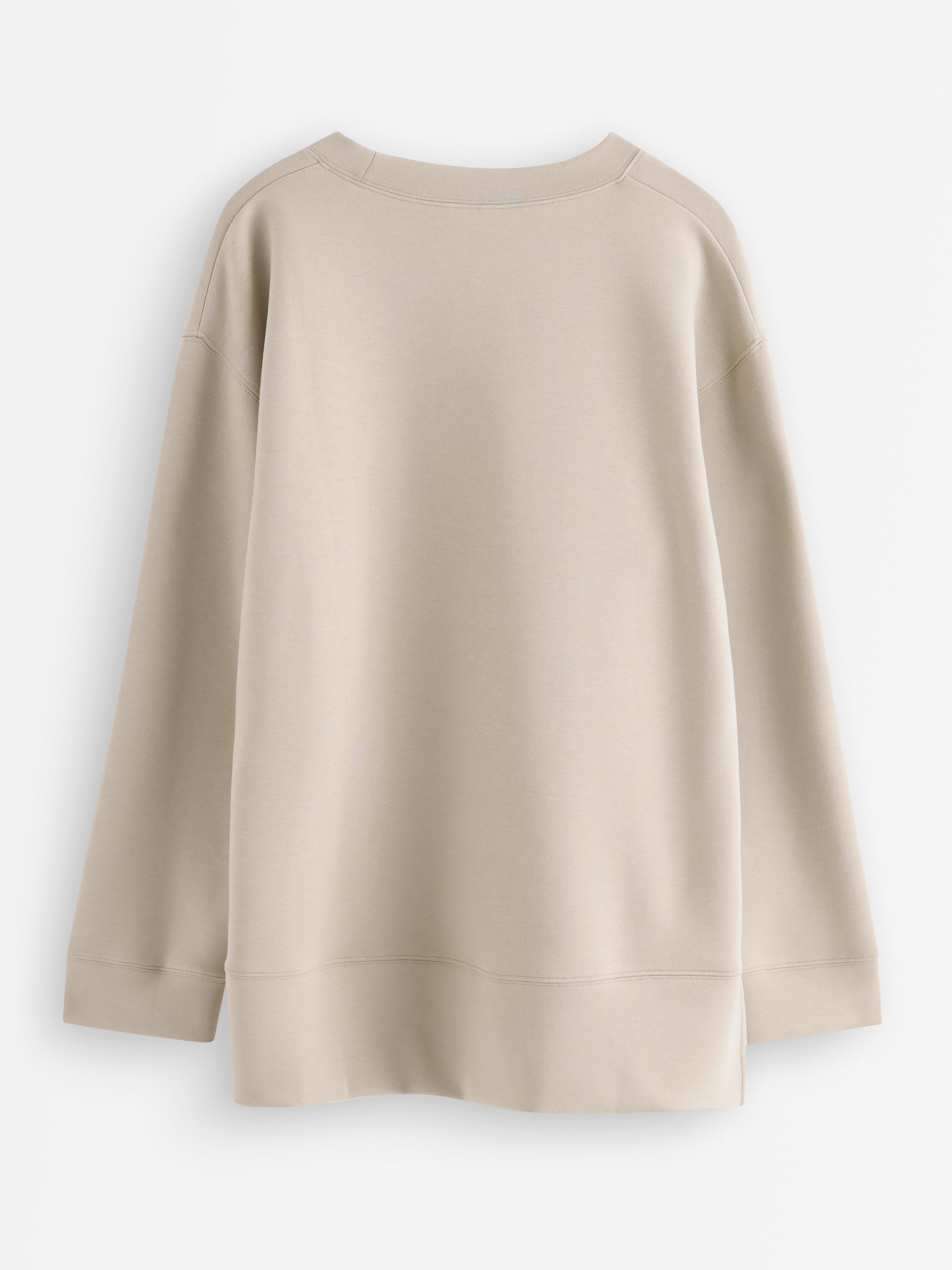 Collegepusero - Naiset - Beige
