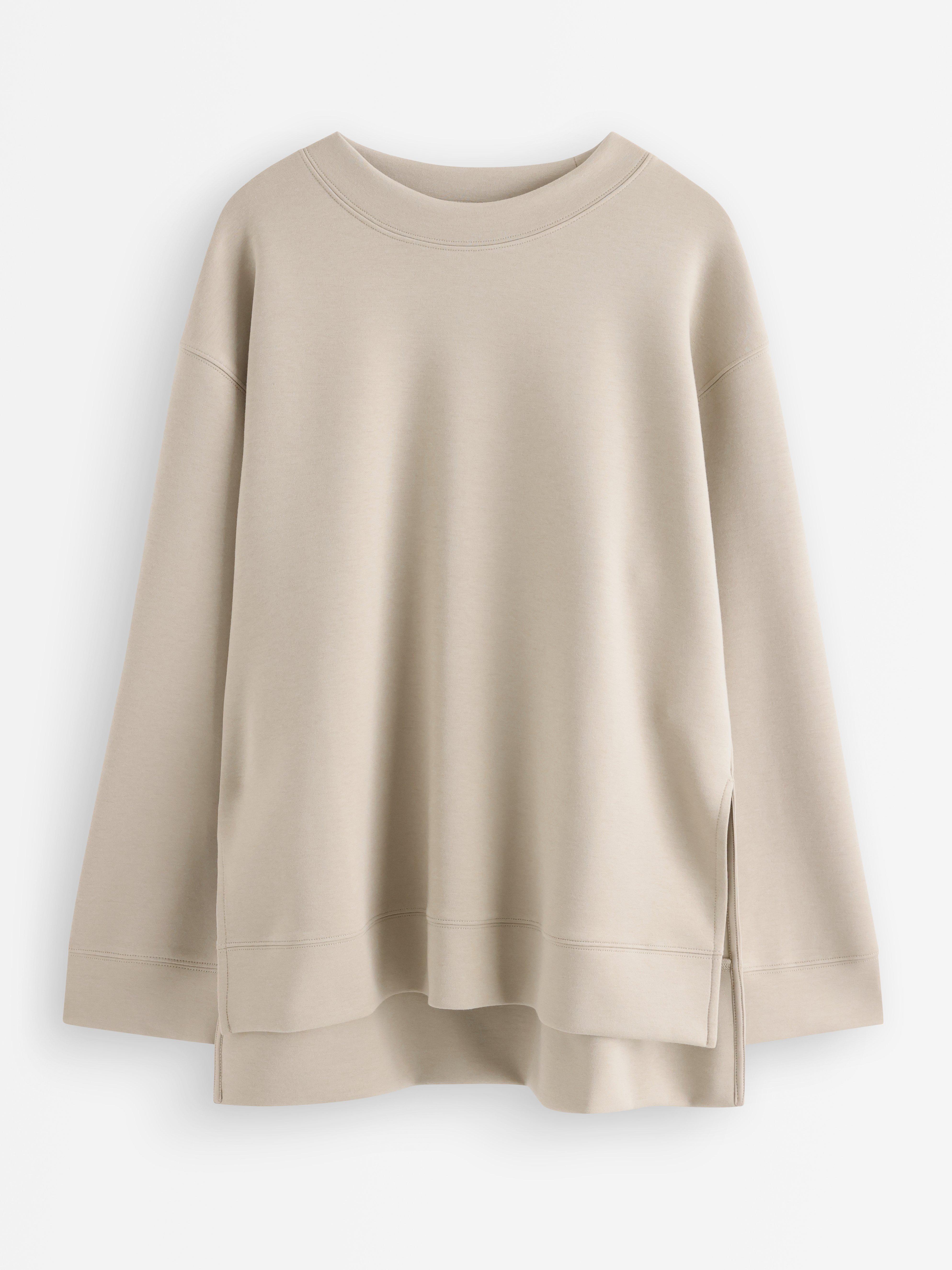 Collegepusero - Naiset - Beige