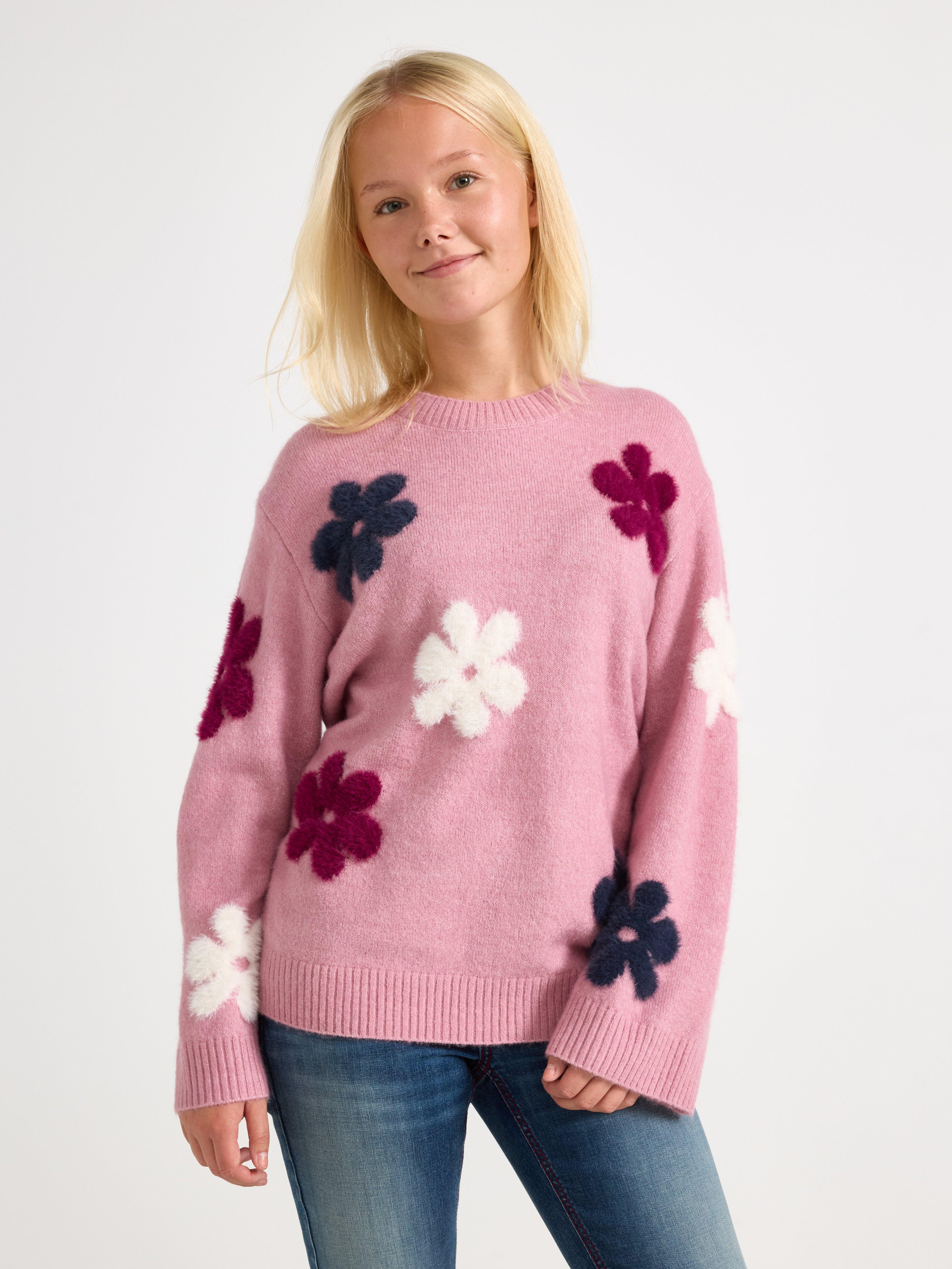 Sweater - Børn - Lilla