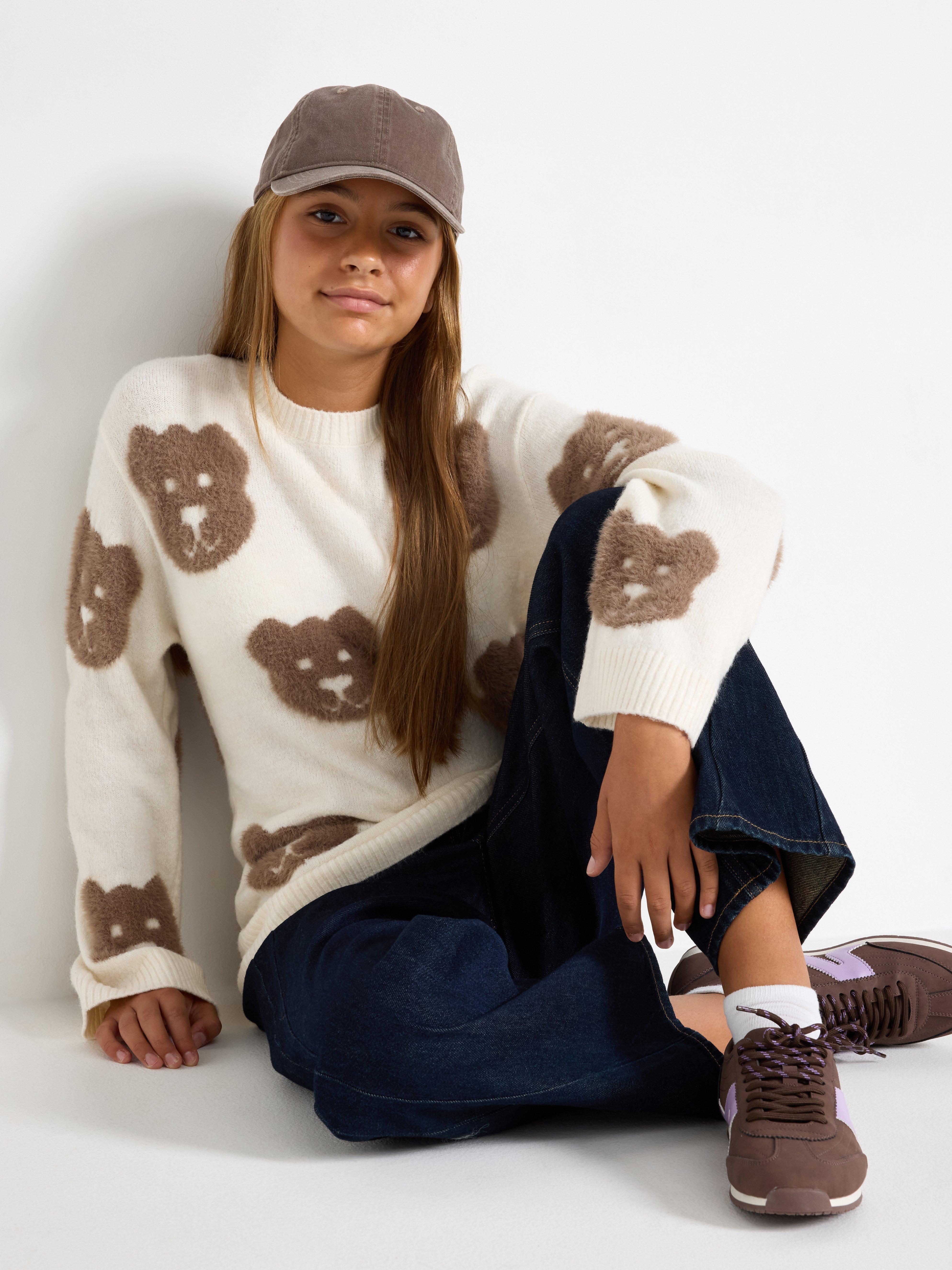 Sweater - Børn - Beige