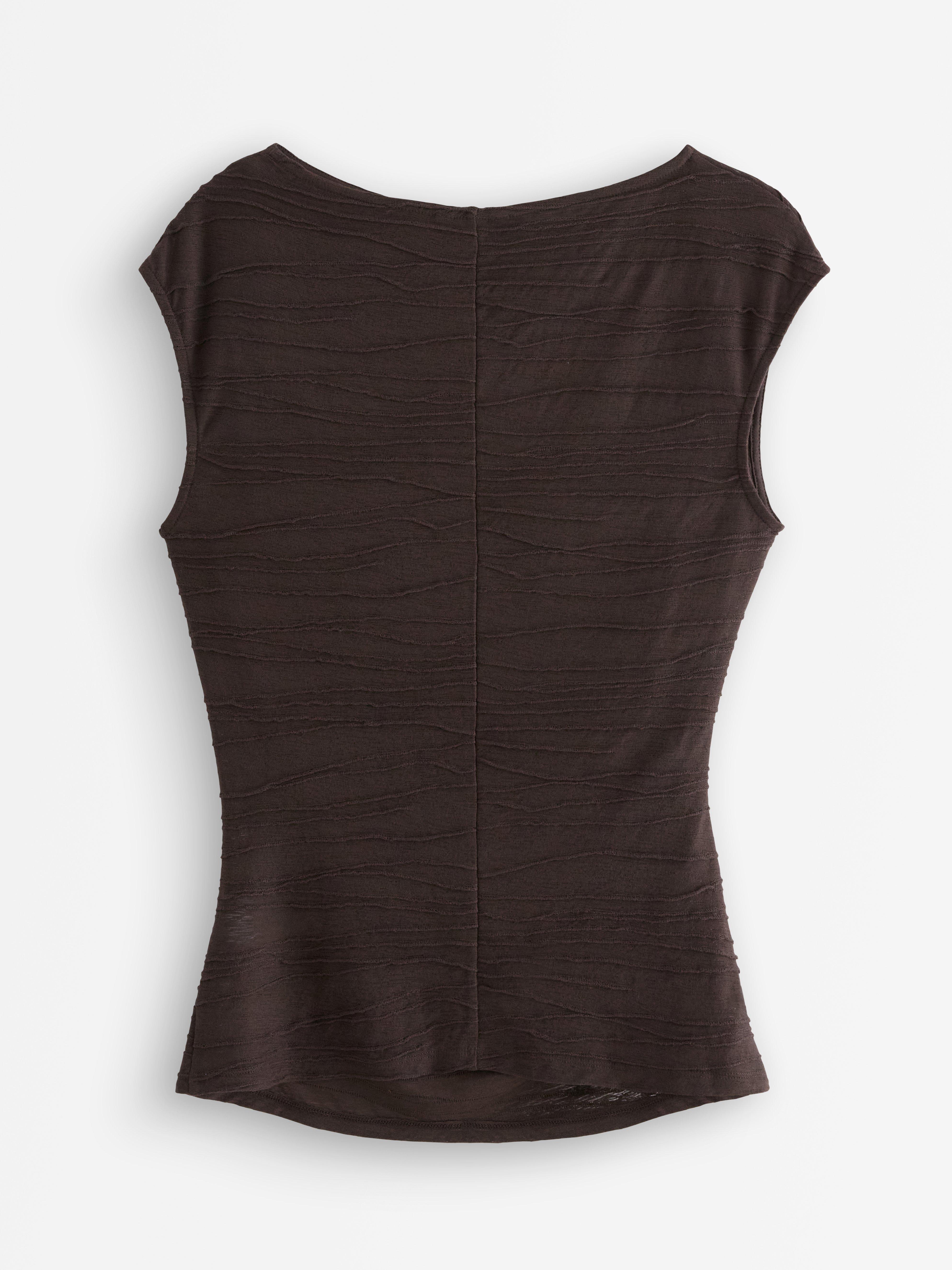 Top - Womens Wear - Brown