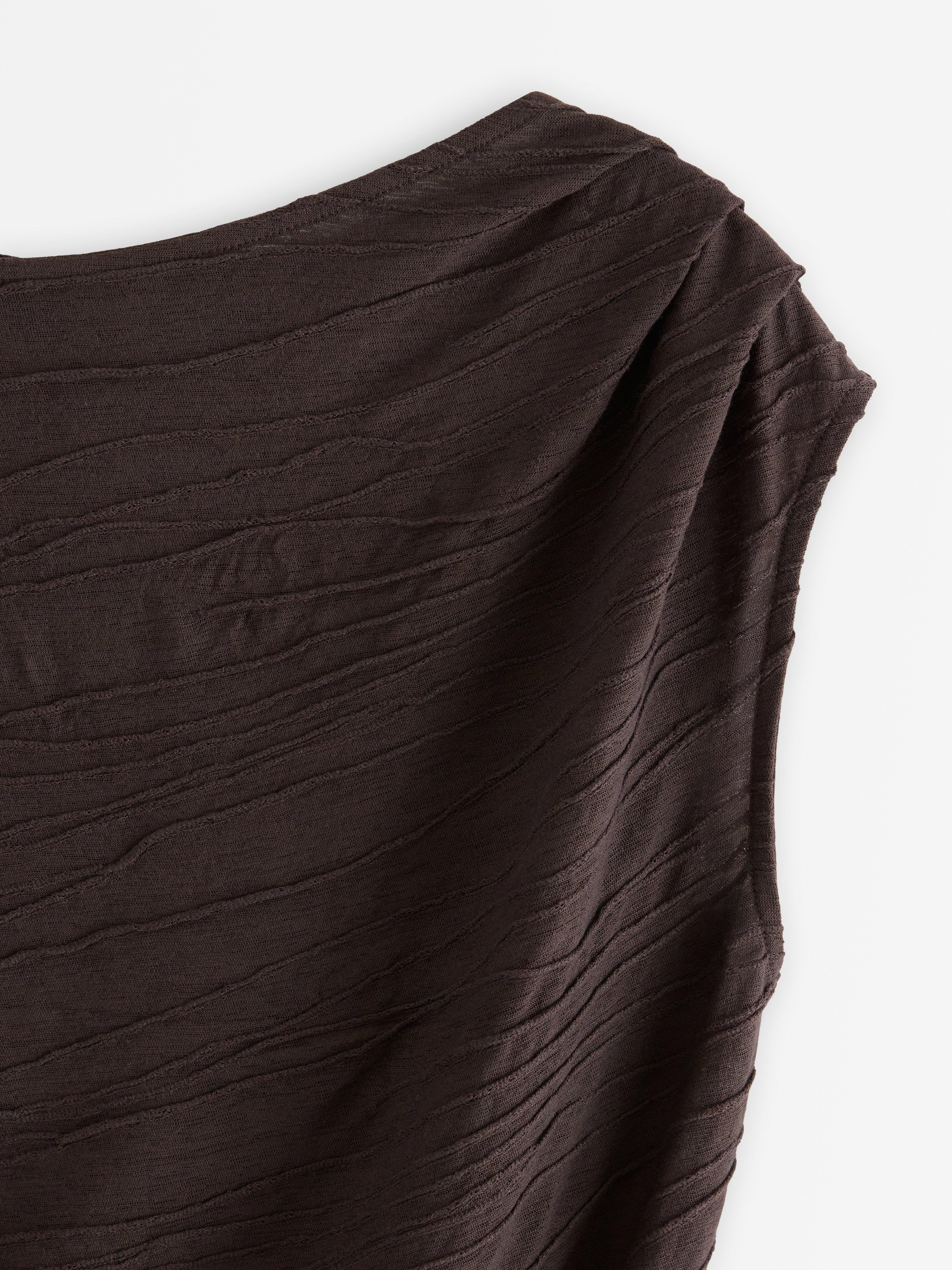 Top - Womens Wear - Brown