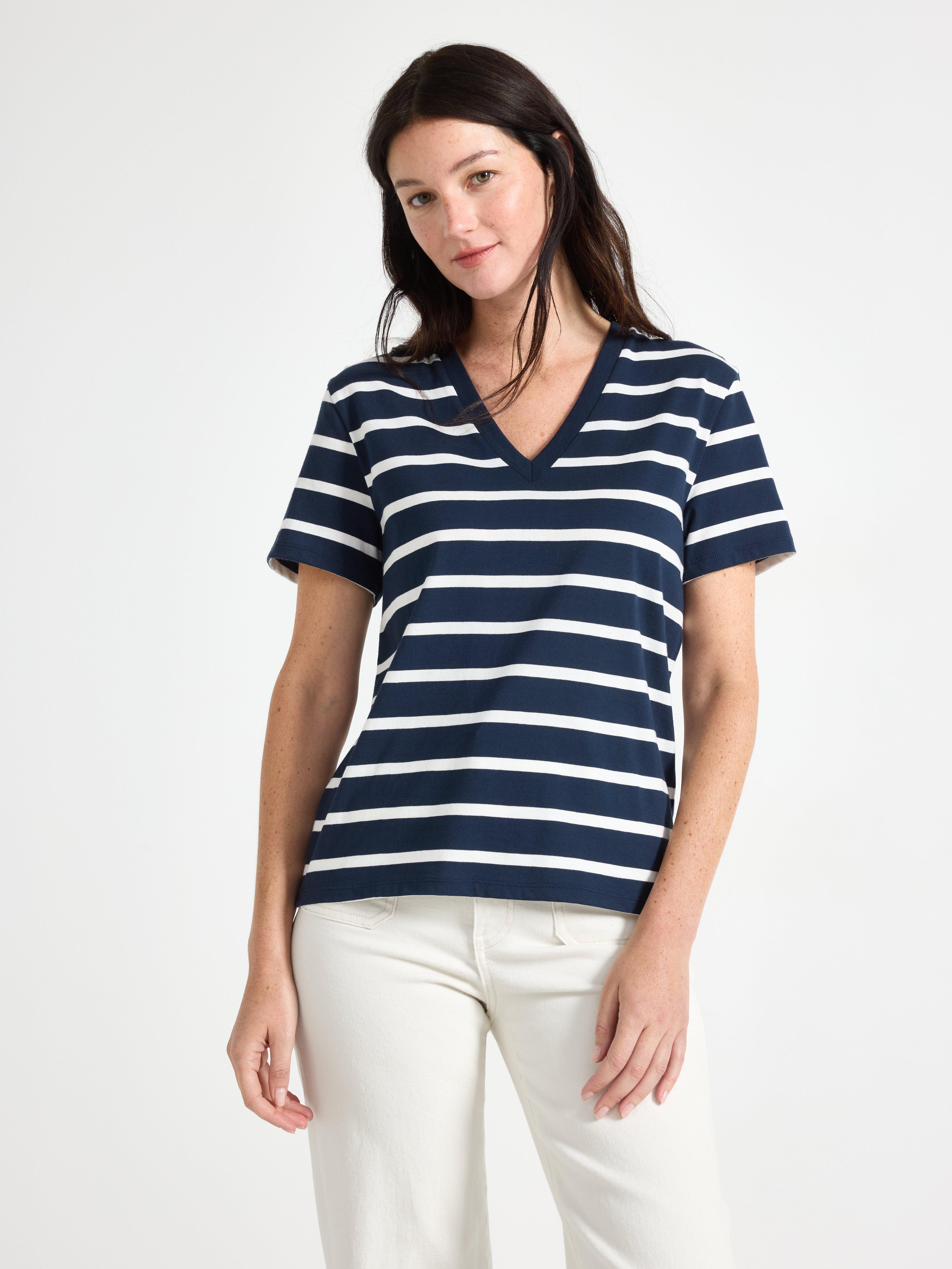 T-shirt - Dam - Blå