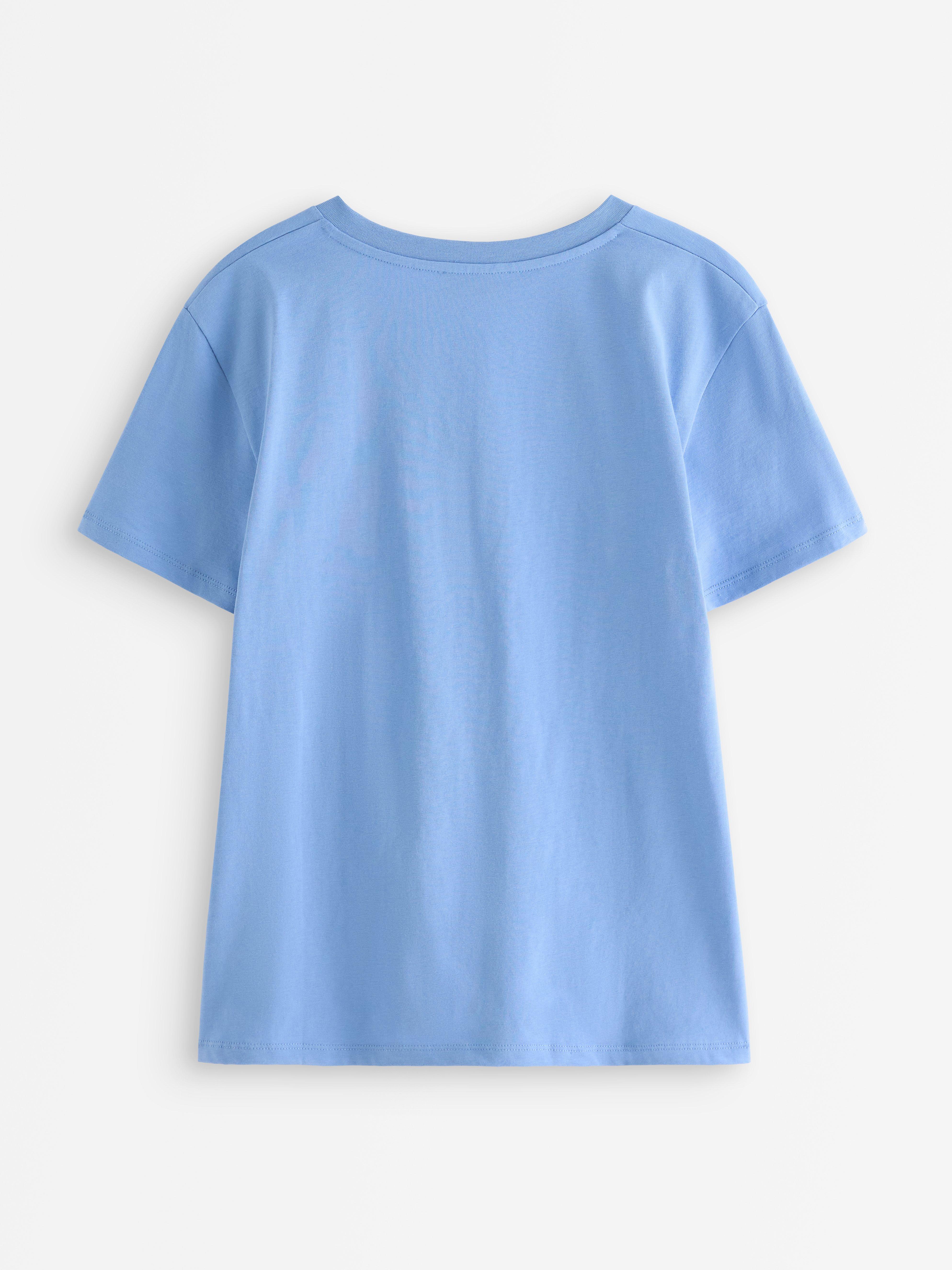 T-shirt - Dame - Blå
