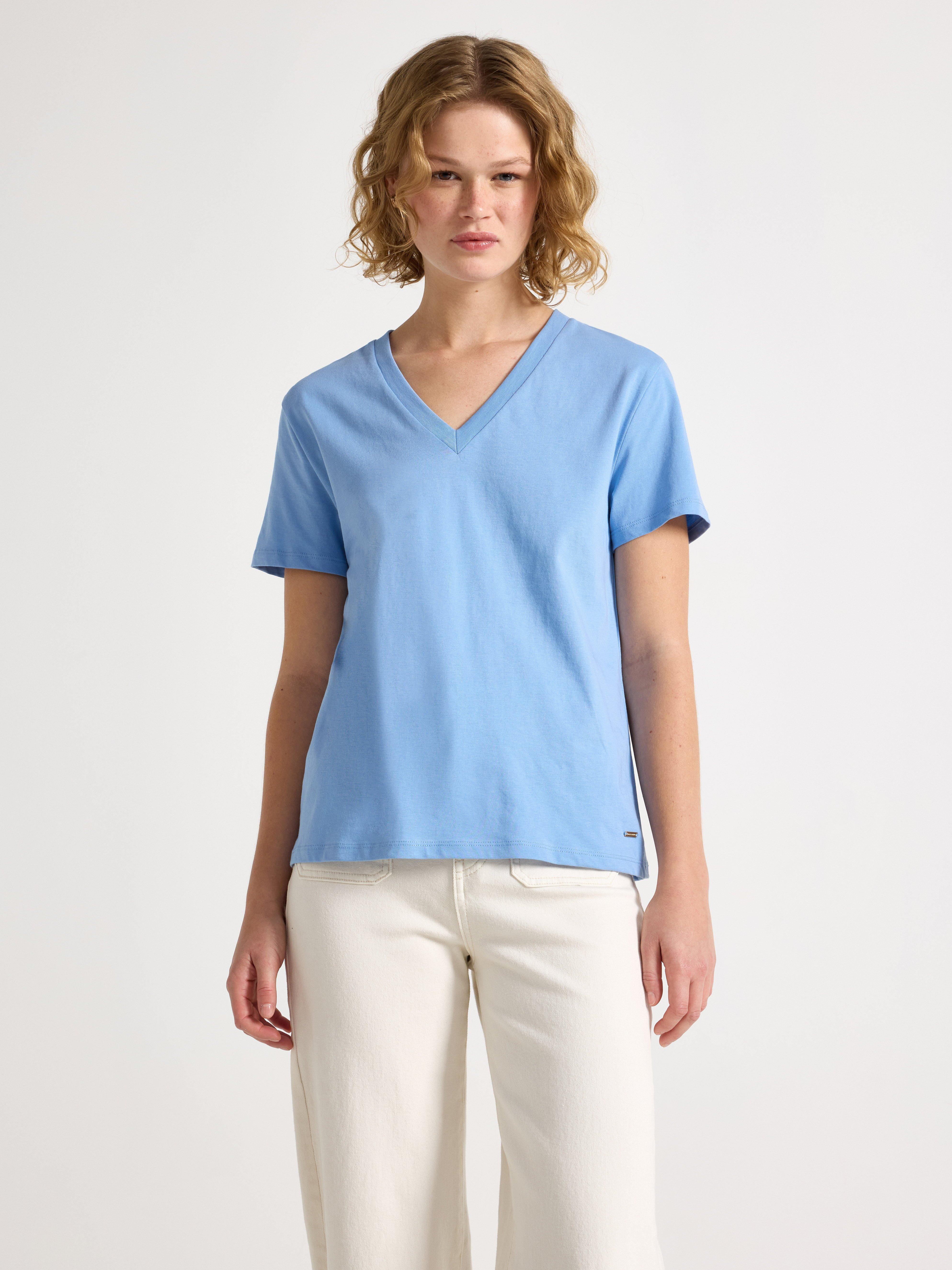 T-shirt - Womens Wear - Blue