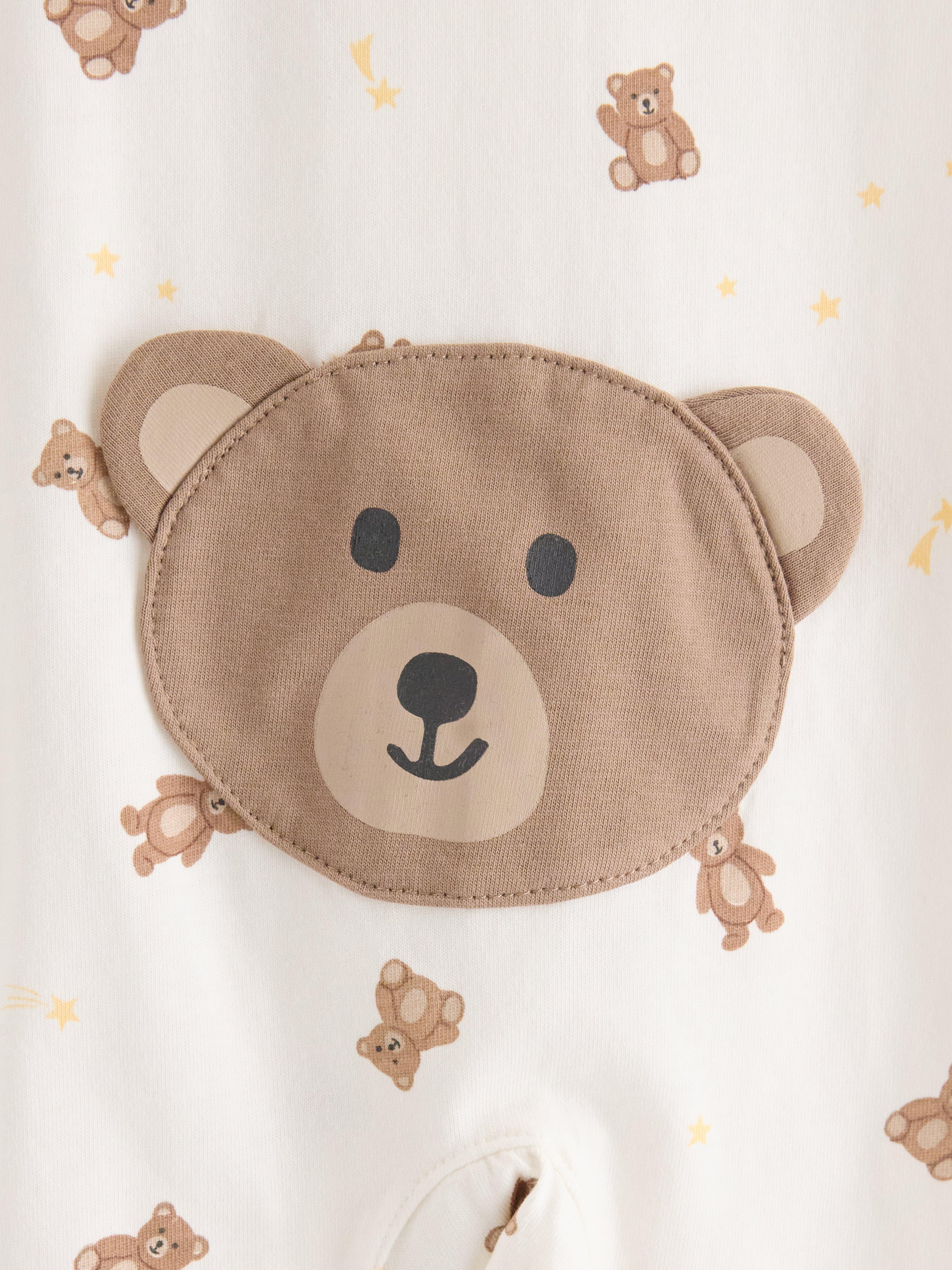 Pyjamasoverall - Barn - Vit