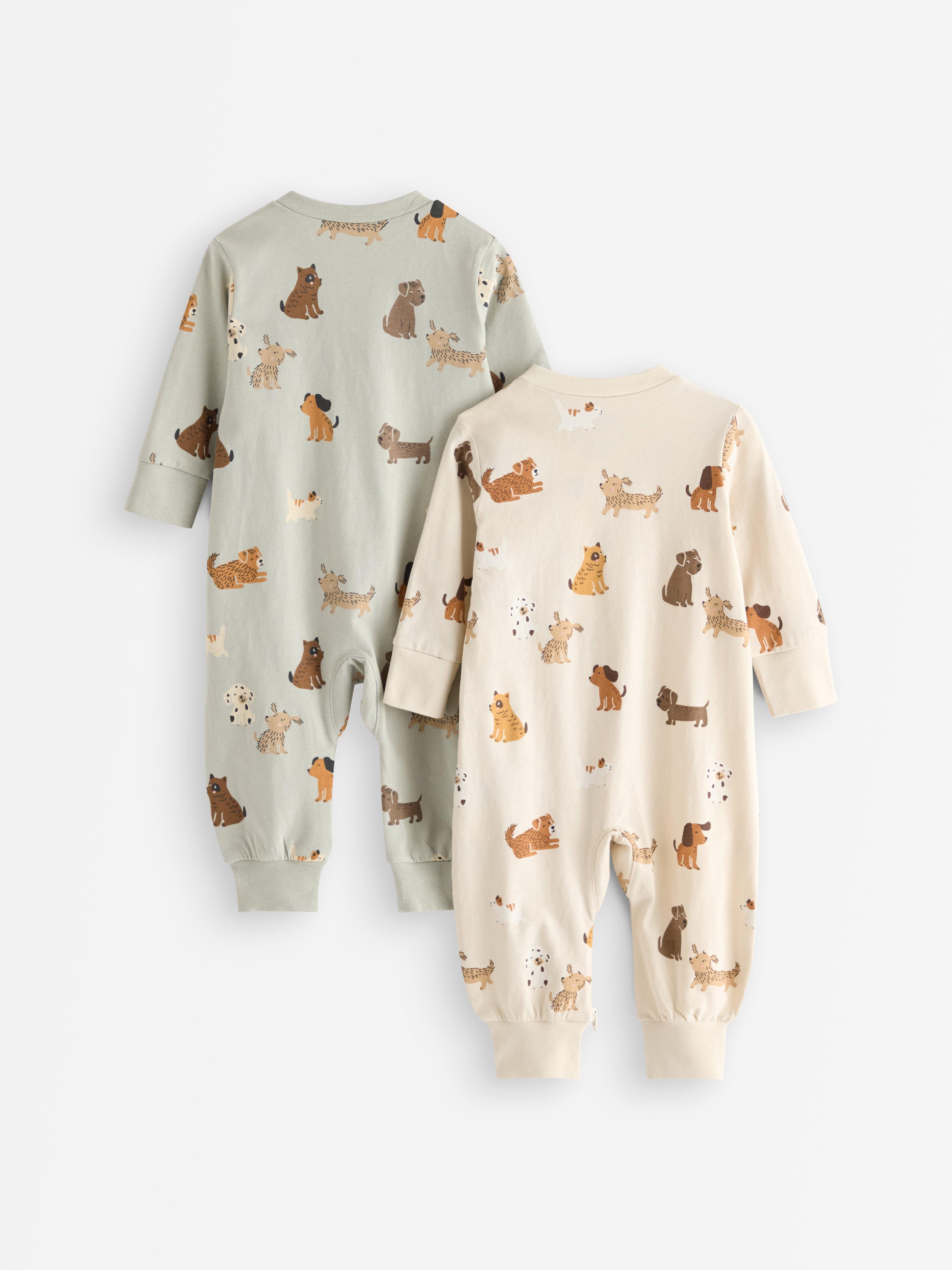 Pyjamasoverall - Barn - Beige