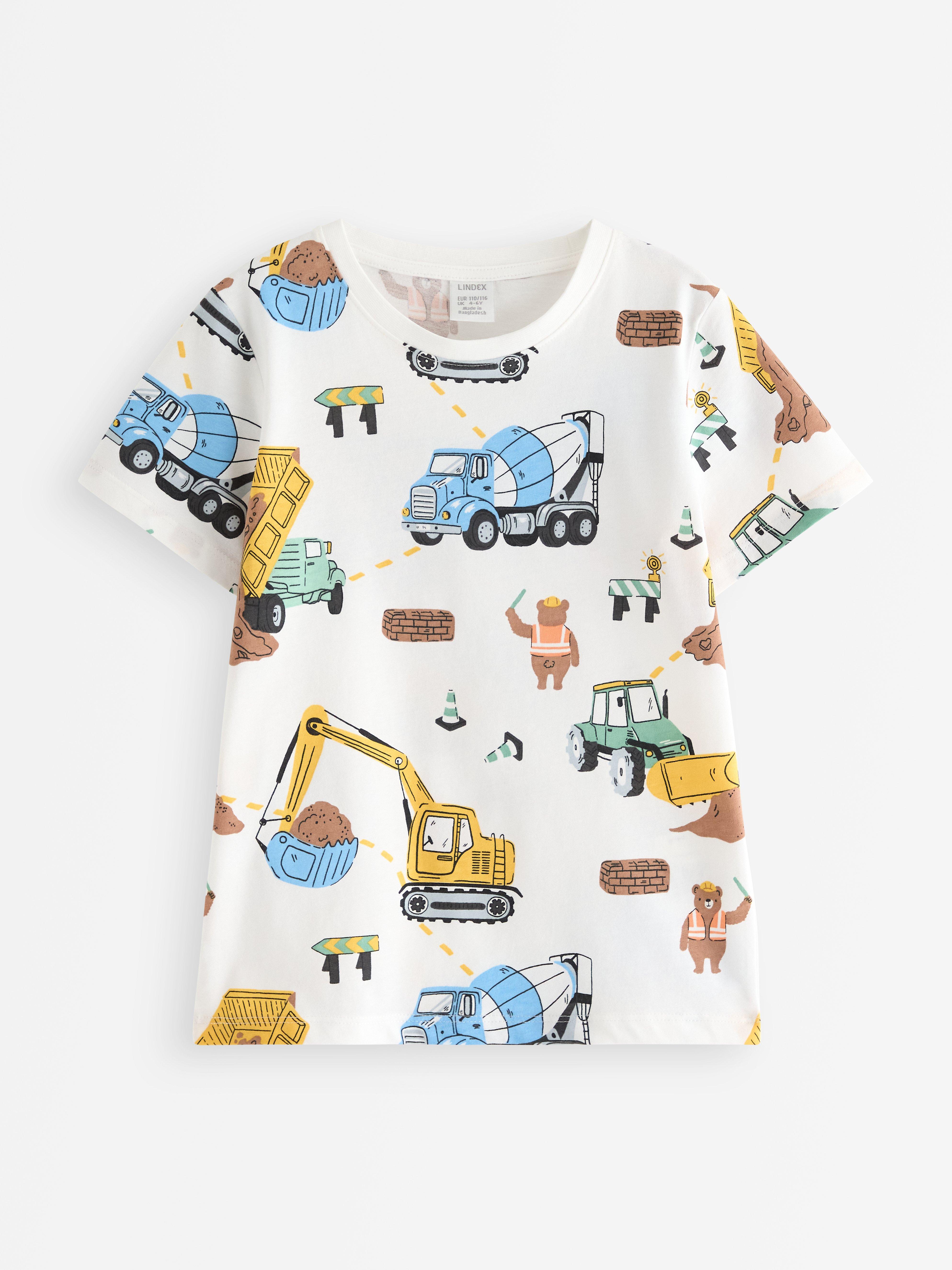 T-shirt - Børn - Hvid