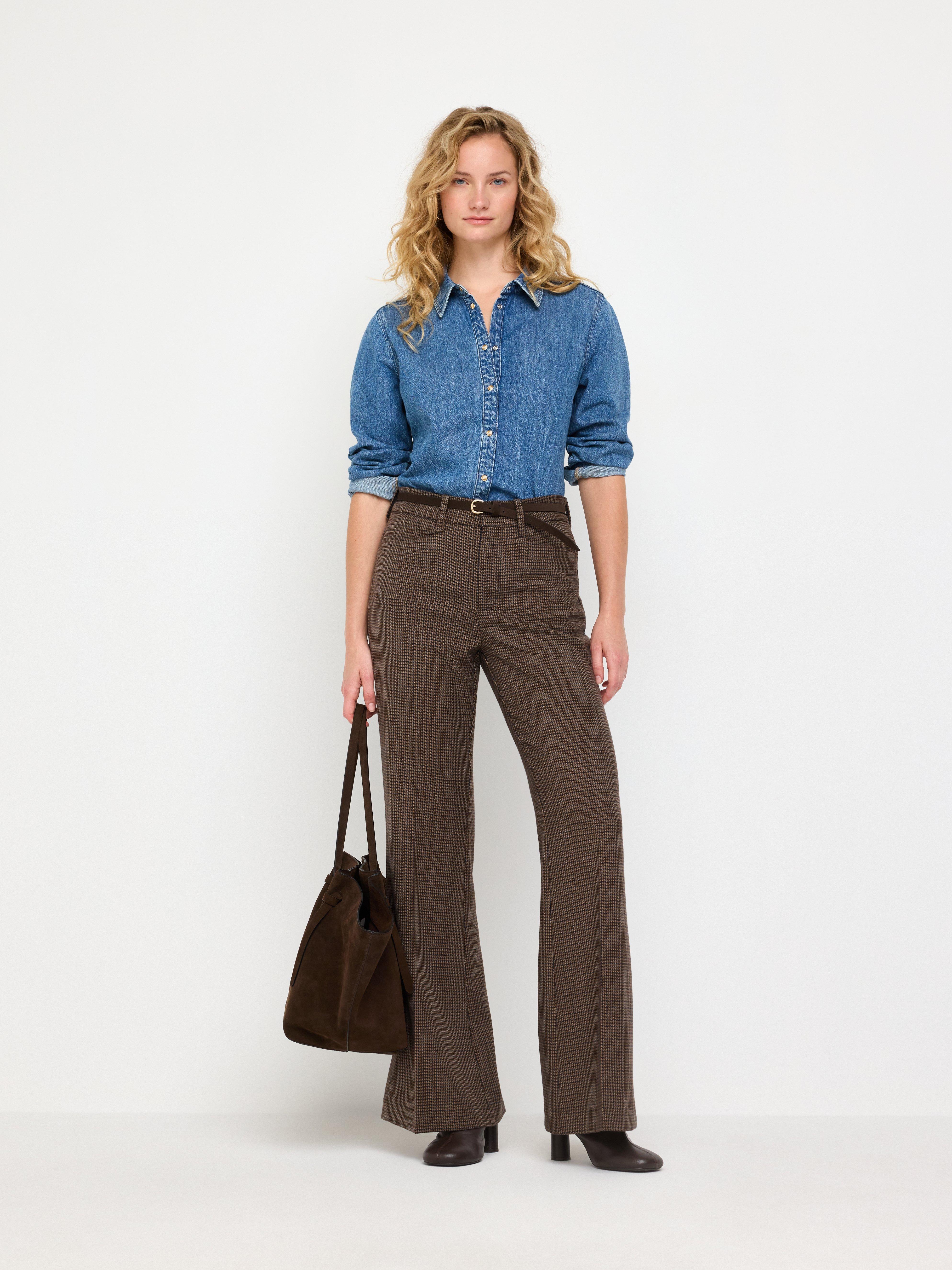Trousers - Womens Wear - Brown