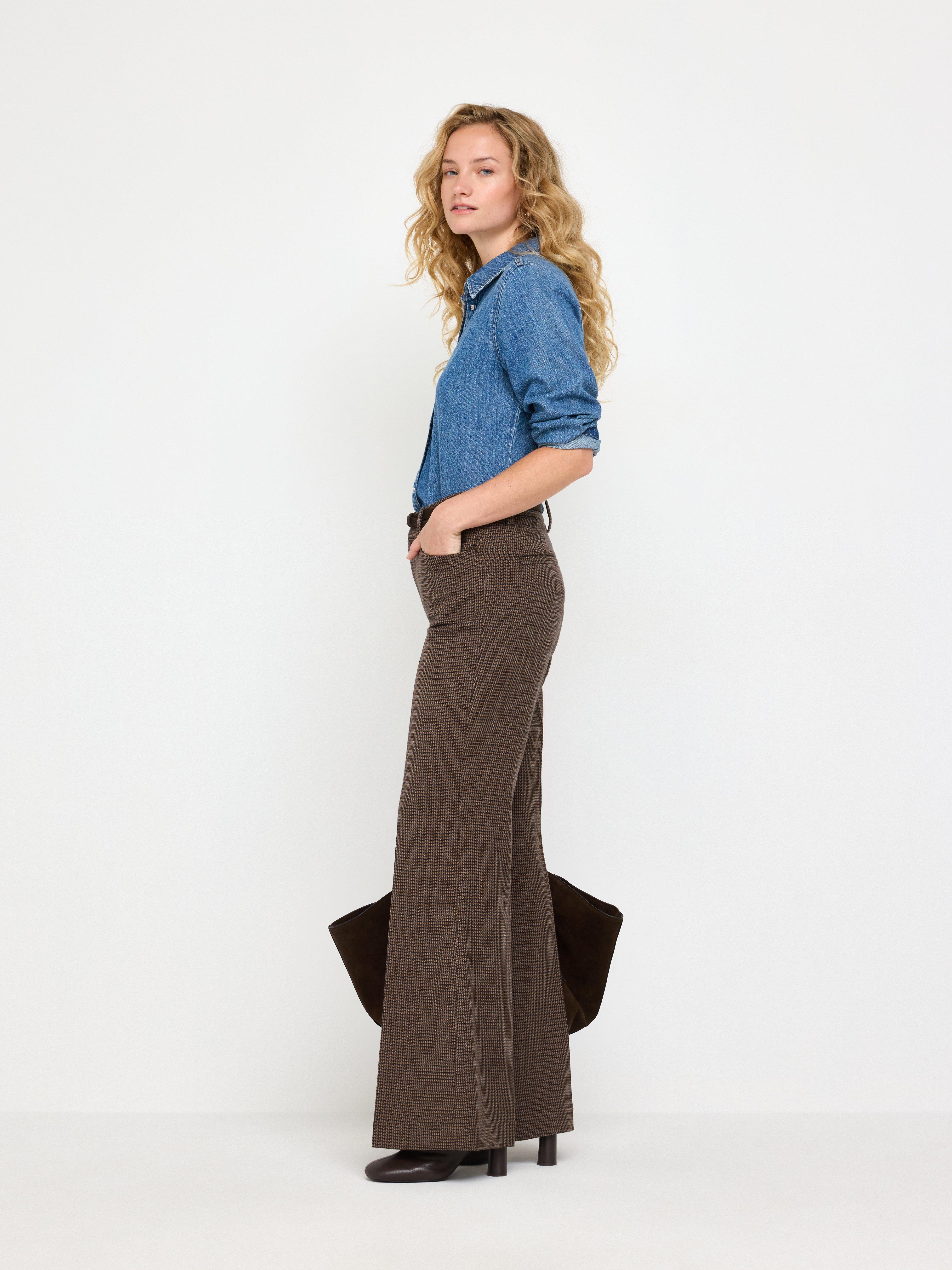 Trousers - Womens Wear - Brown