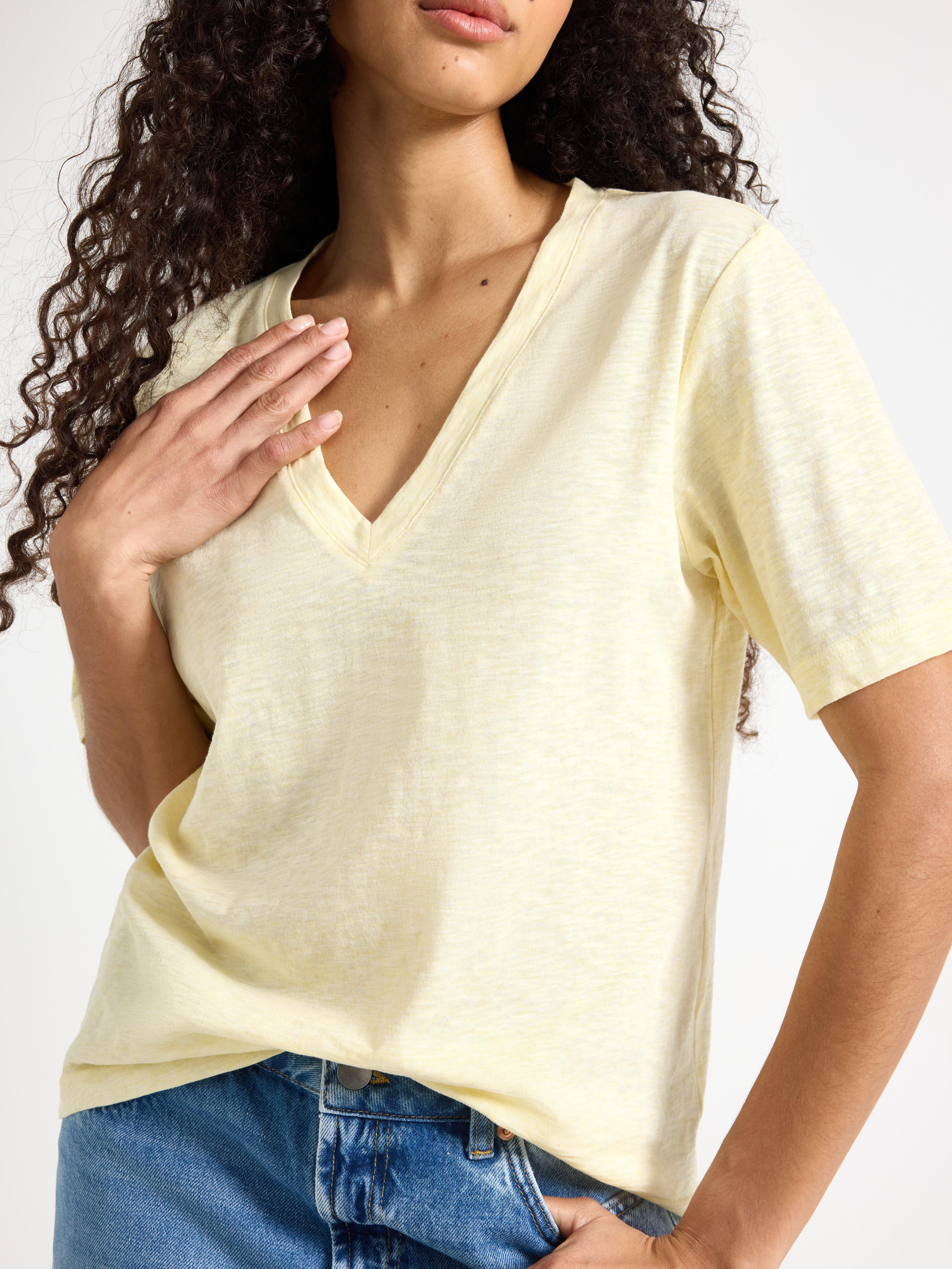 T-shirt - Womens Wear - Yellow