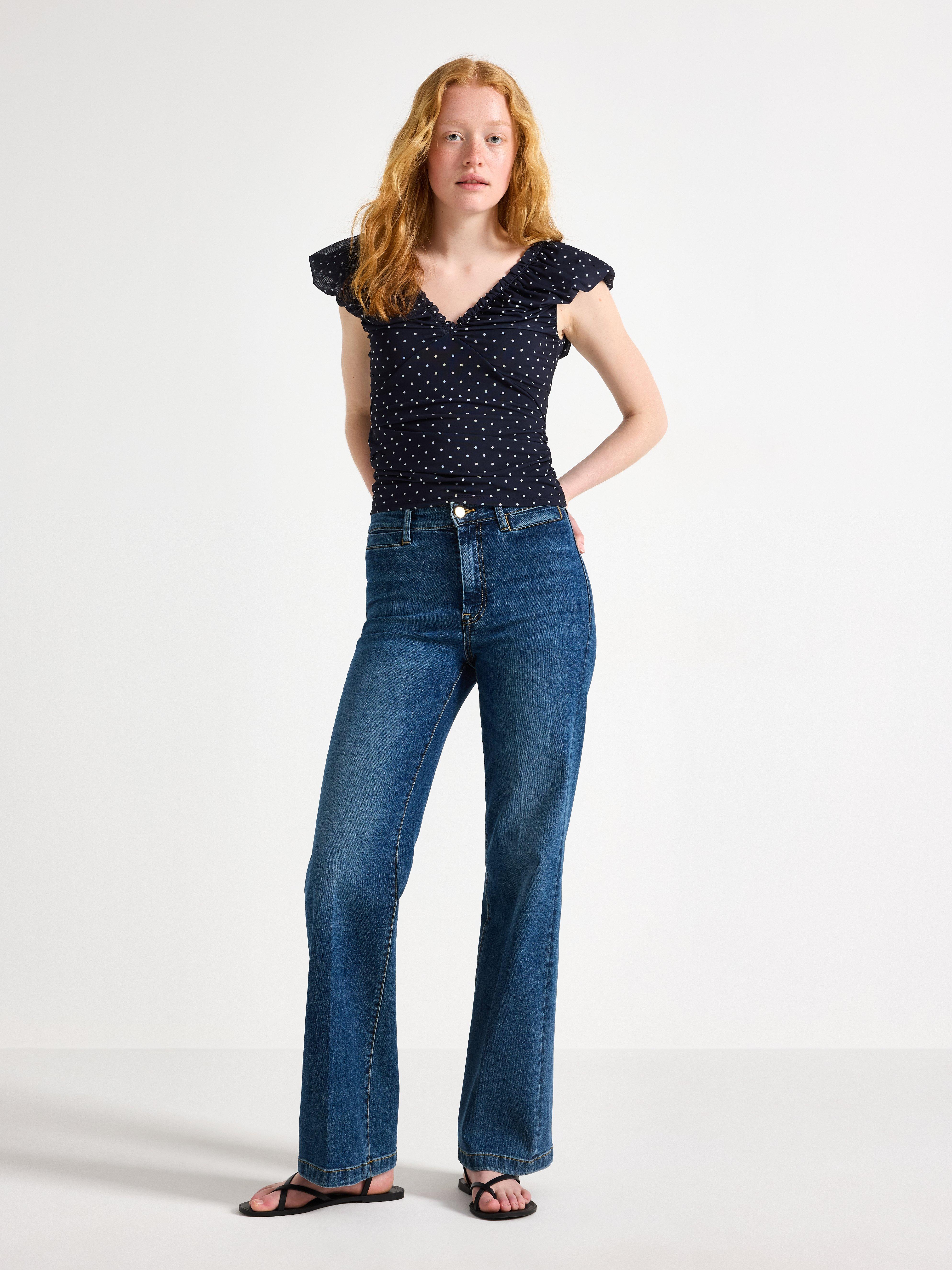 Top - Womens Wear - Blue