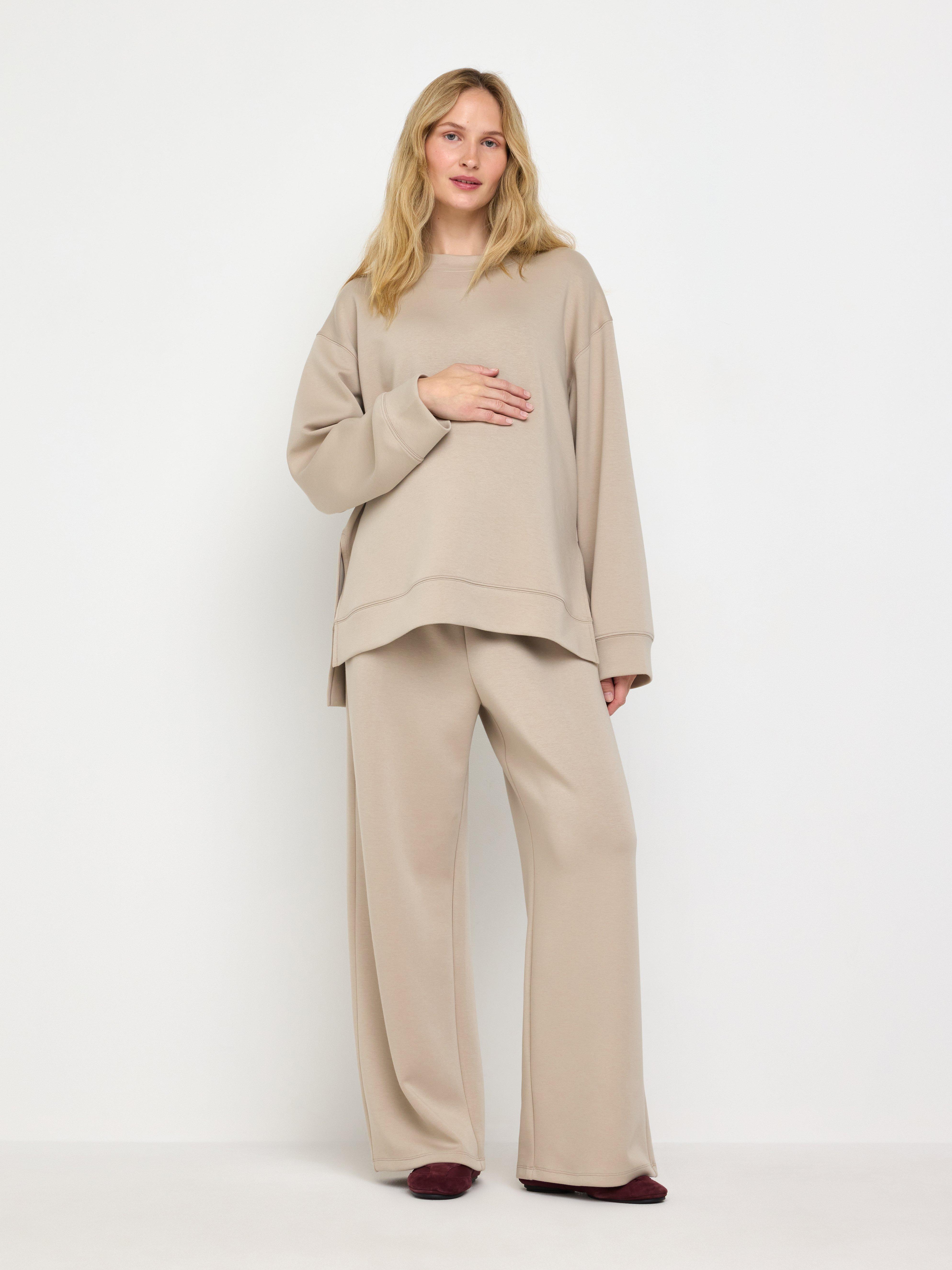 Sweat Pants - Womens Wear - Beige