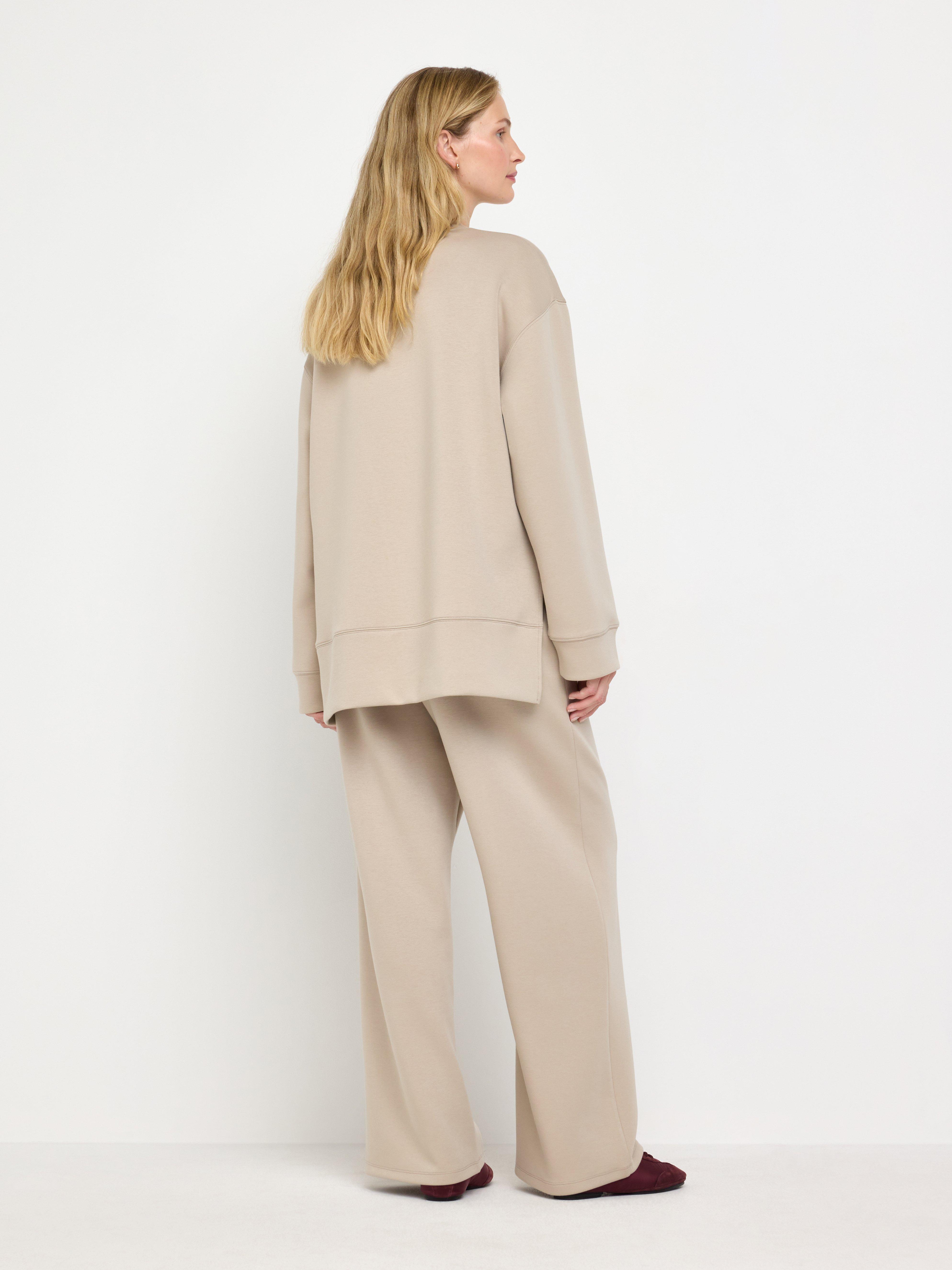 Sweat Pants - Womens Wear - Beige