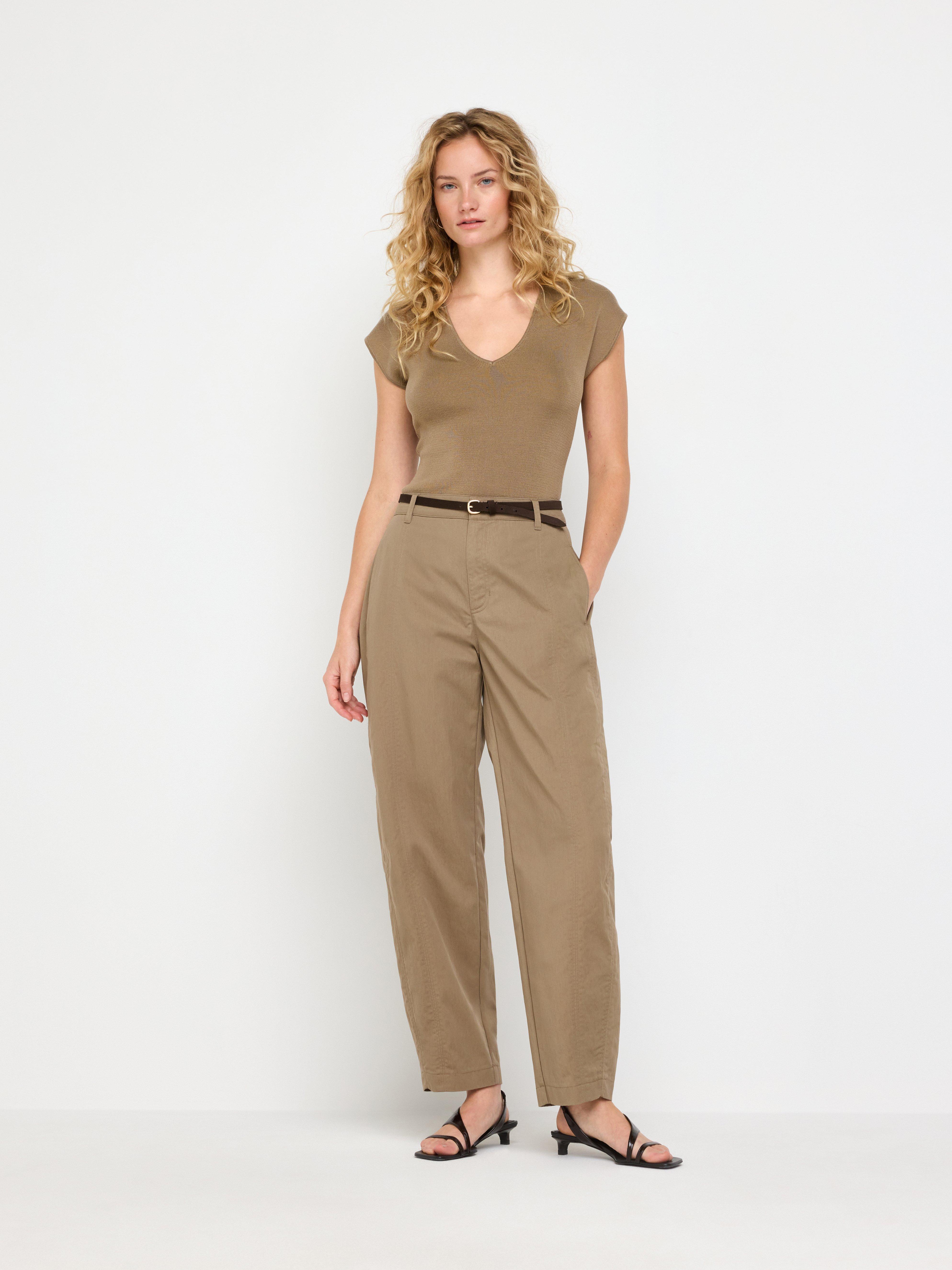 Housut - Naiset - Beige