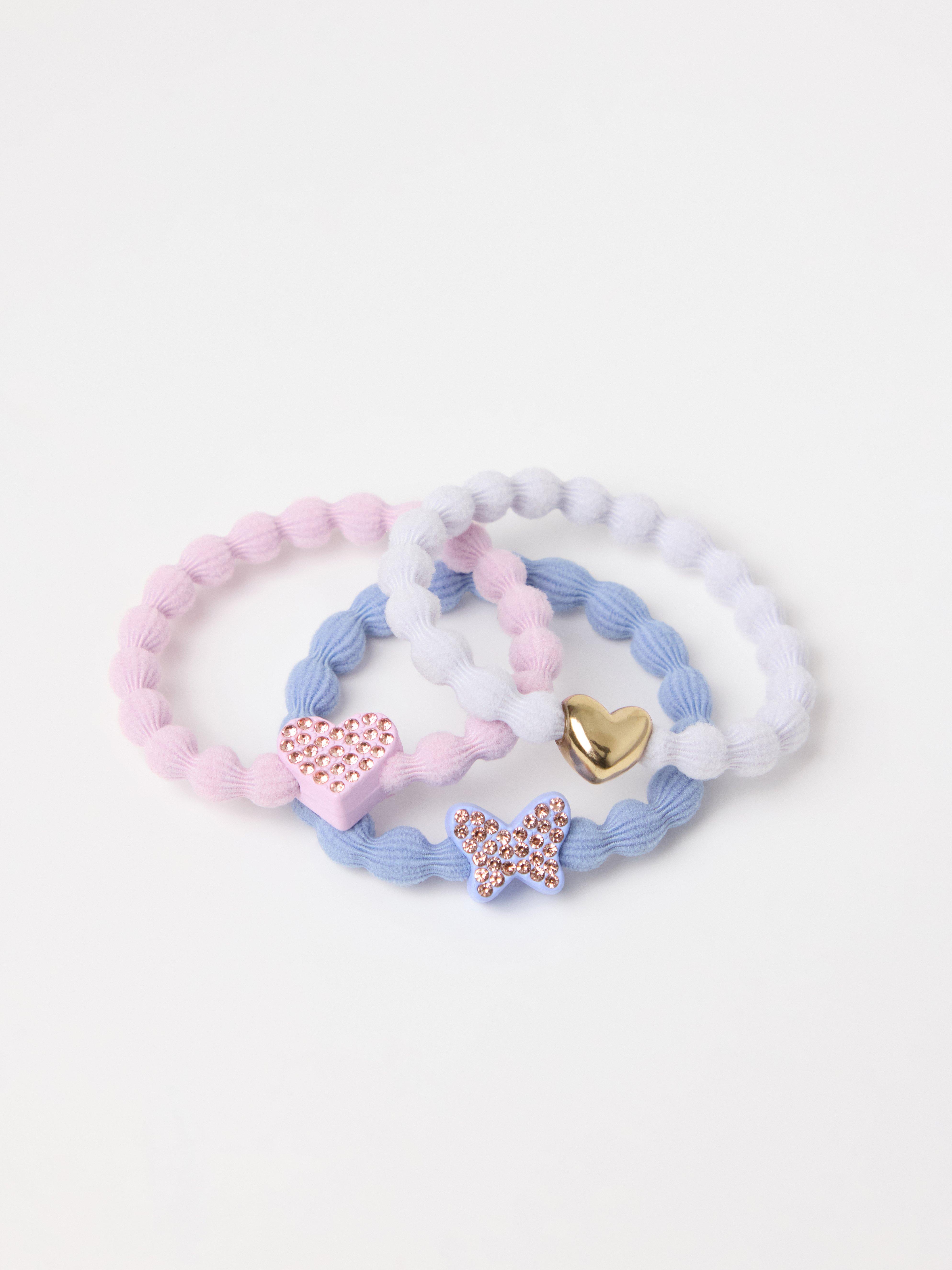 Hair Elastics - Kids Wear - Pink