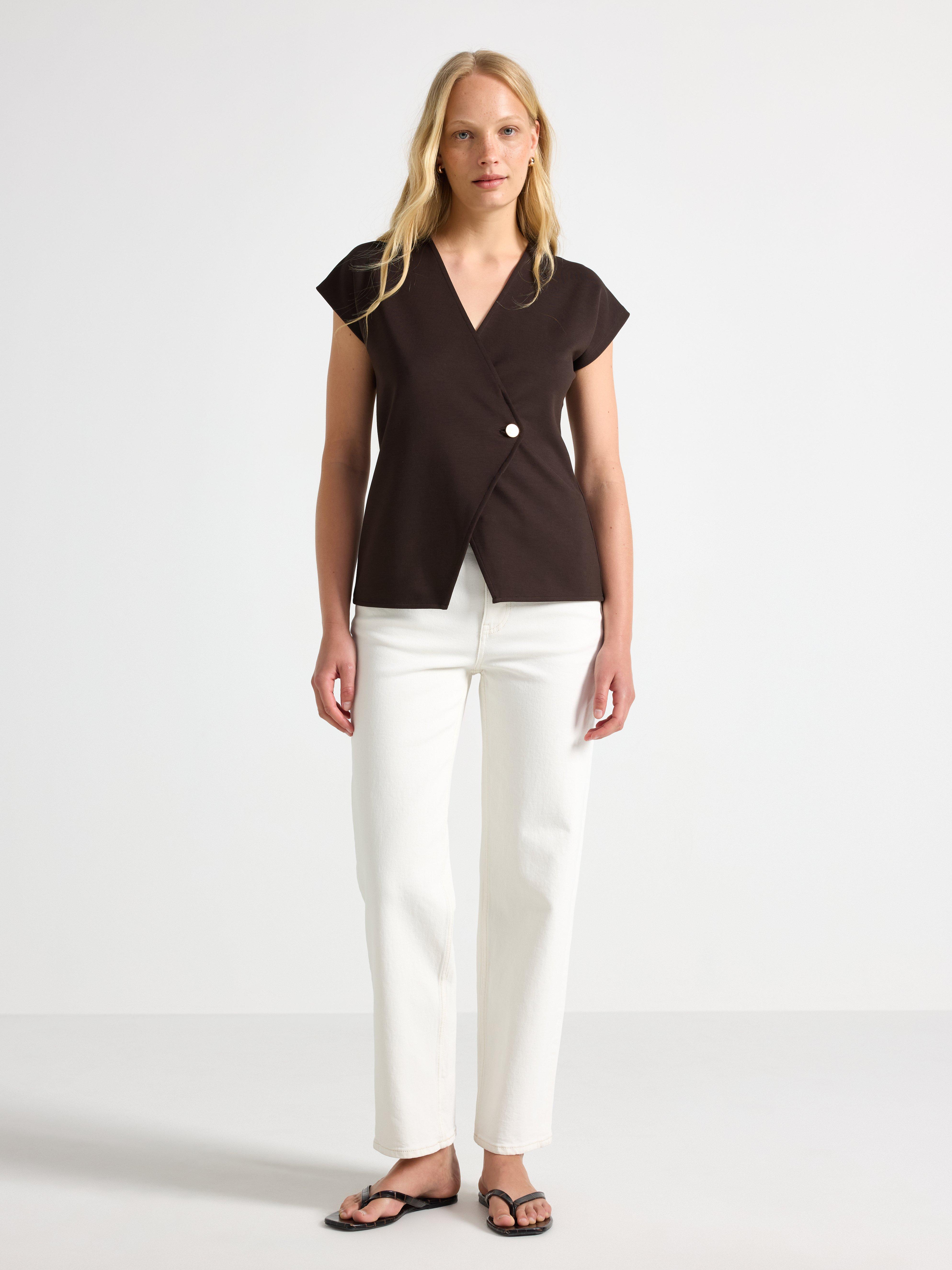 Vest - Womens Wear - Brown