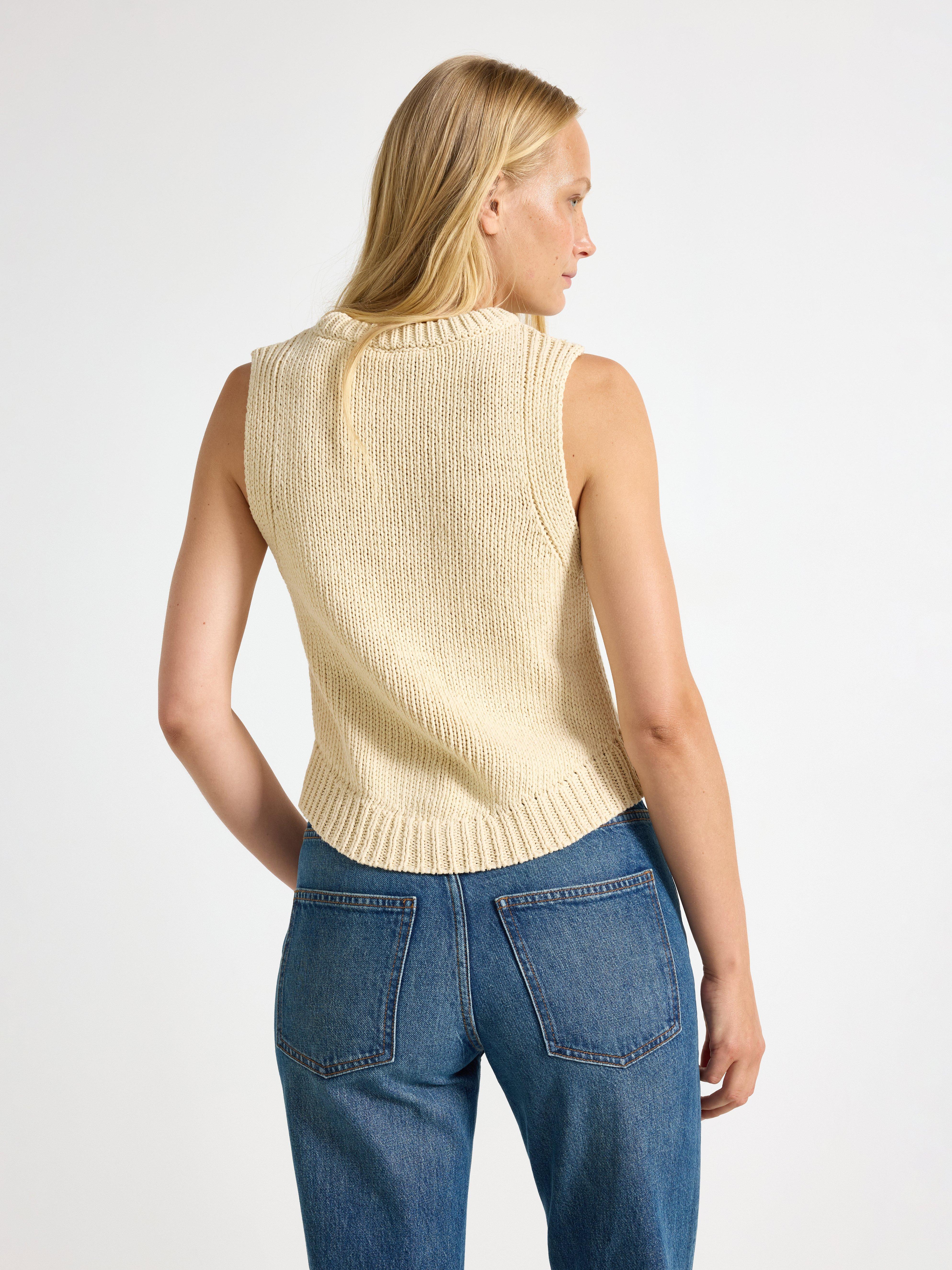 Vest - Dame - Gul