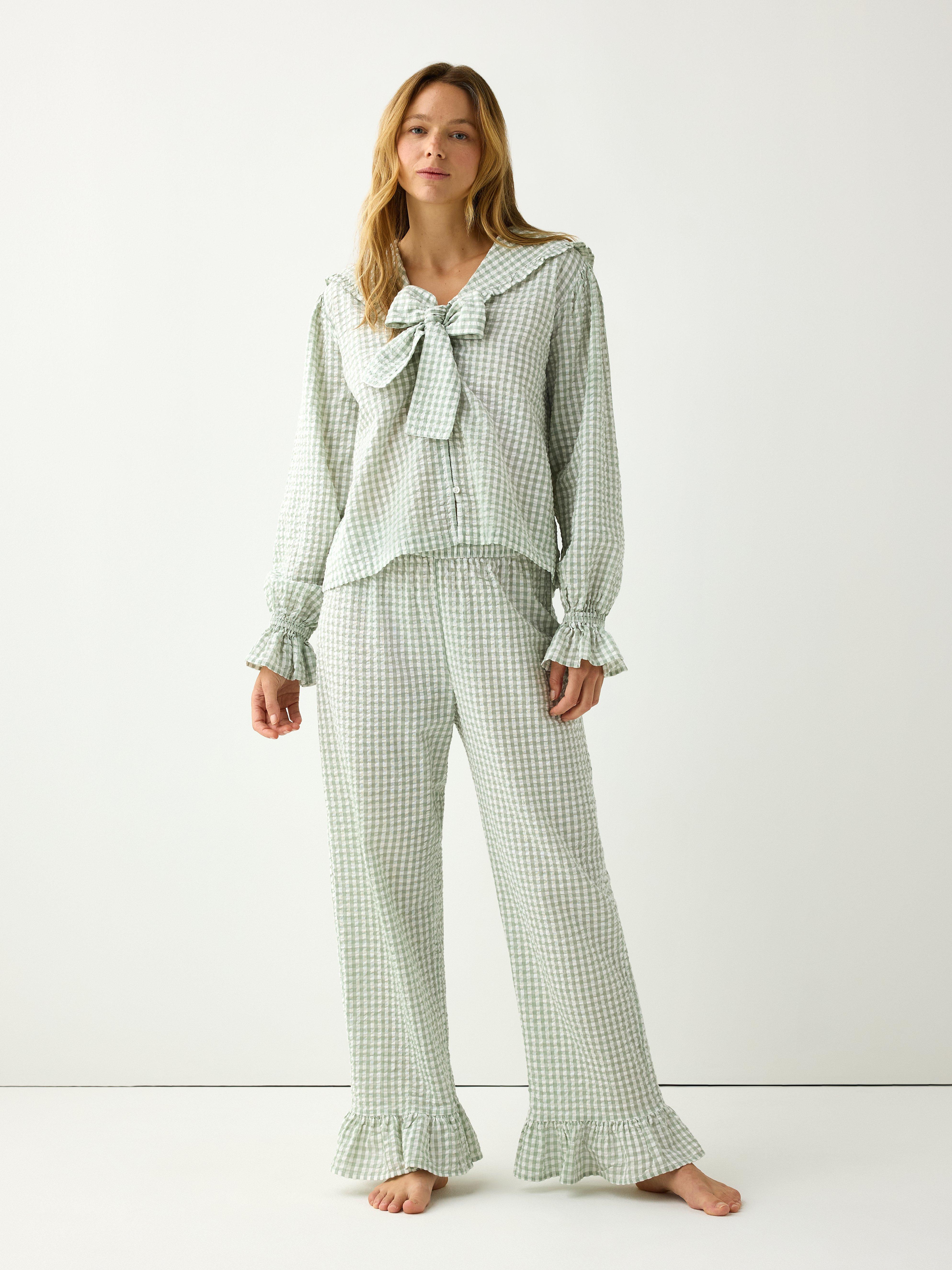 Pyjama Shirt - Lingerie - Green
