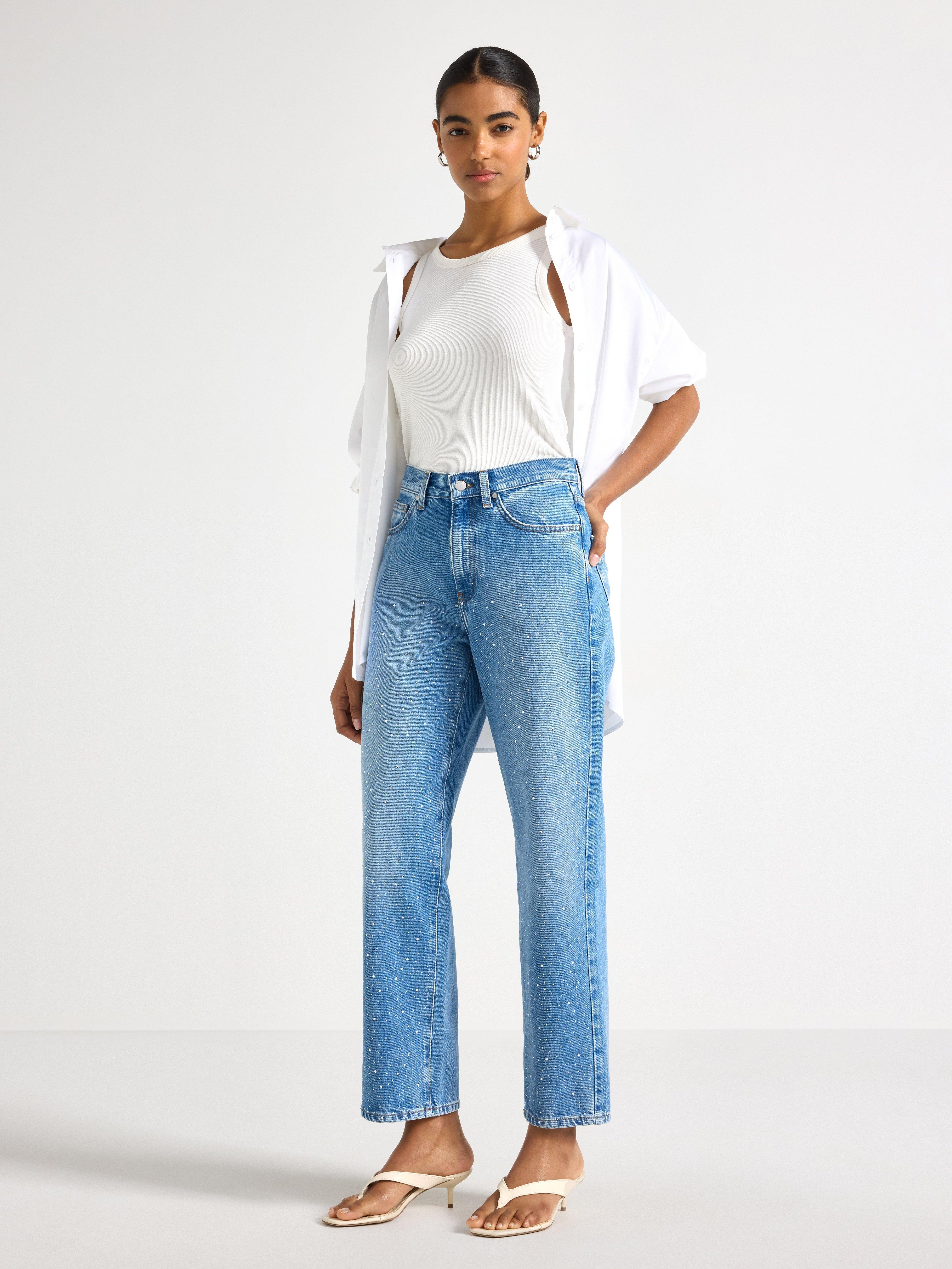 Jeans - Dame - Blank