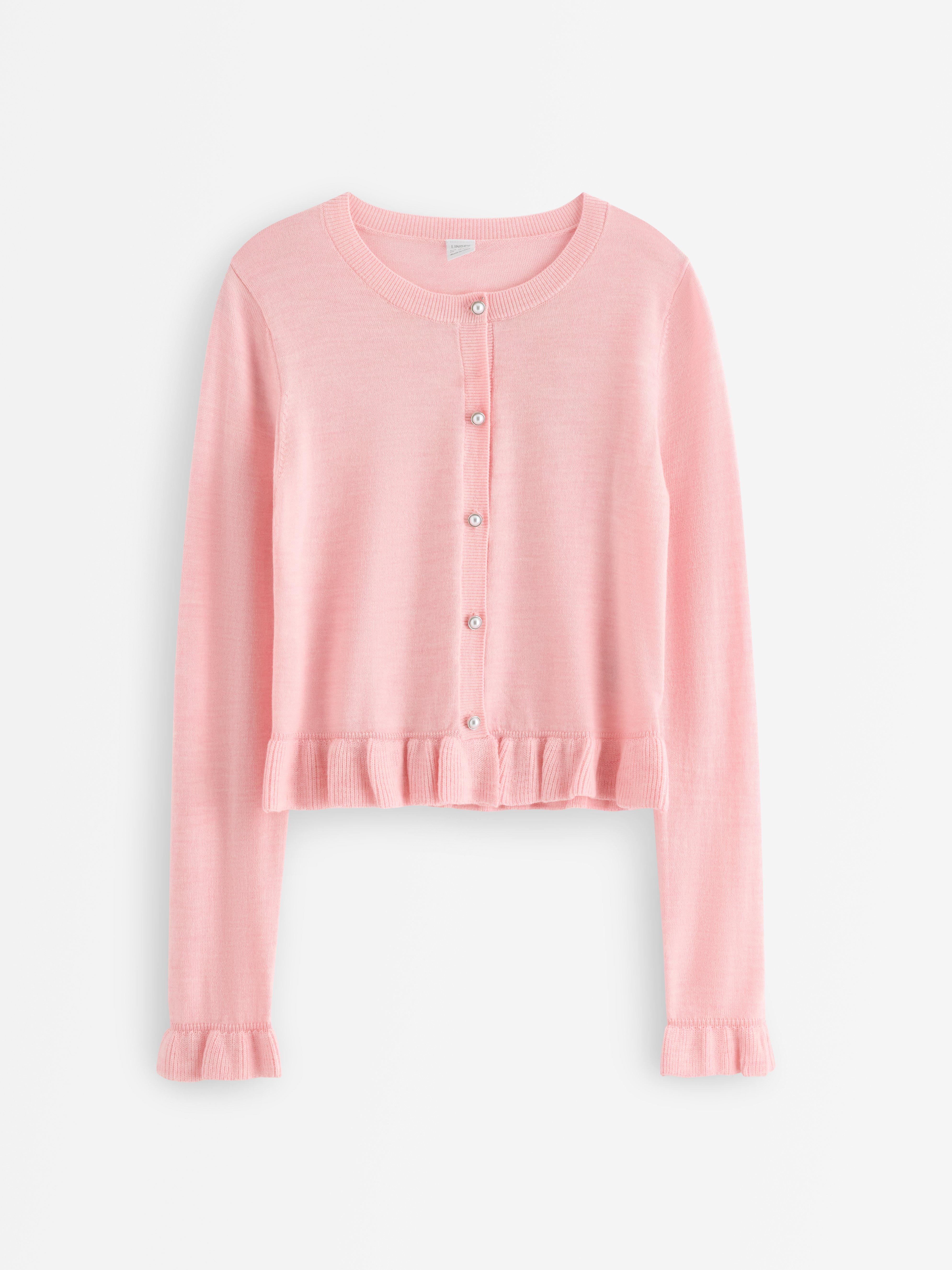 Cardigan -  - Lyserød