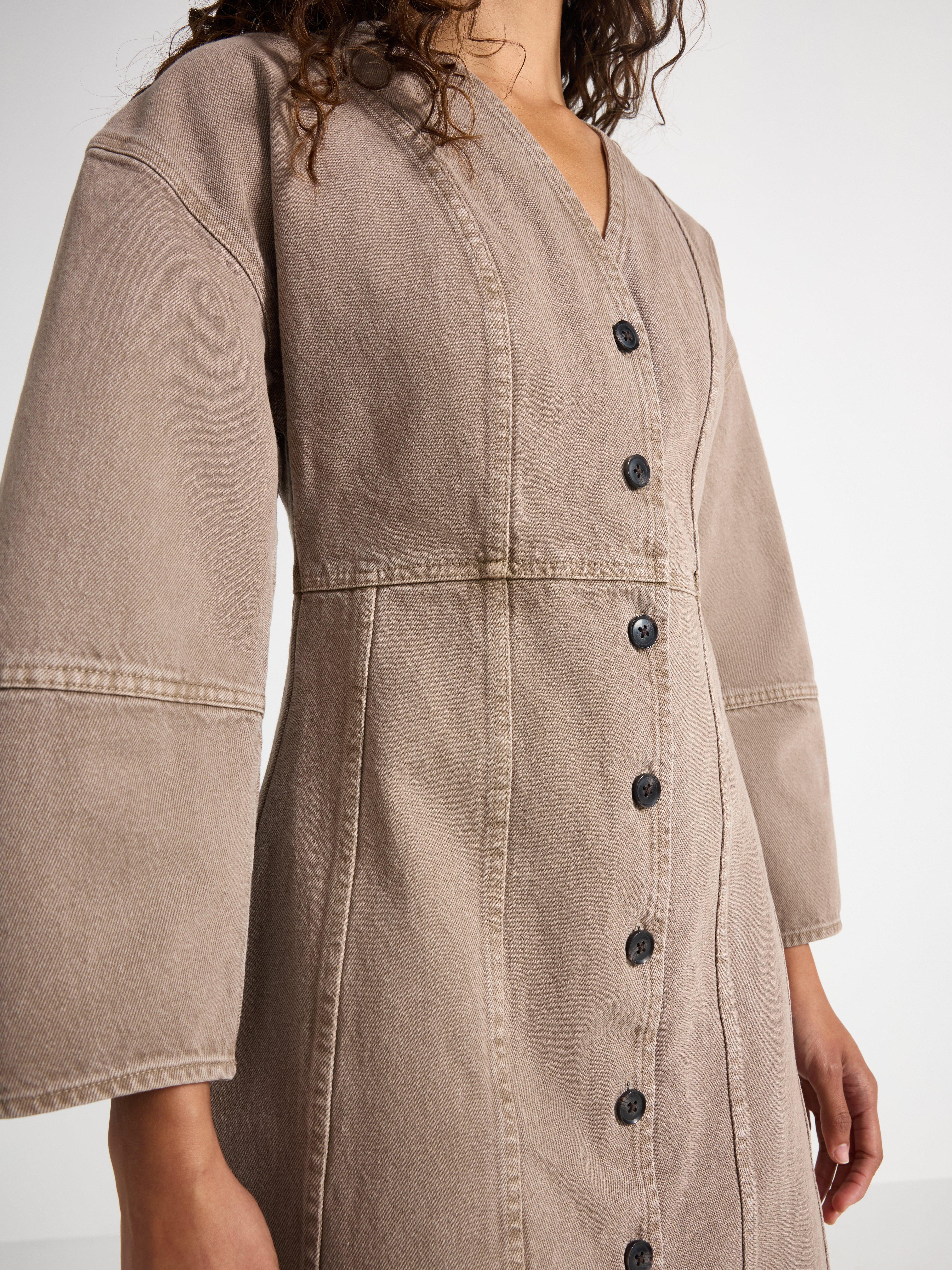 Klänning - Dam - Beige