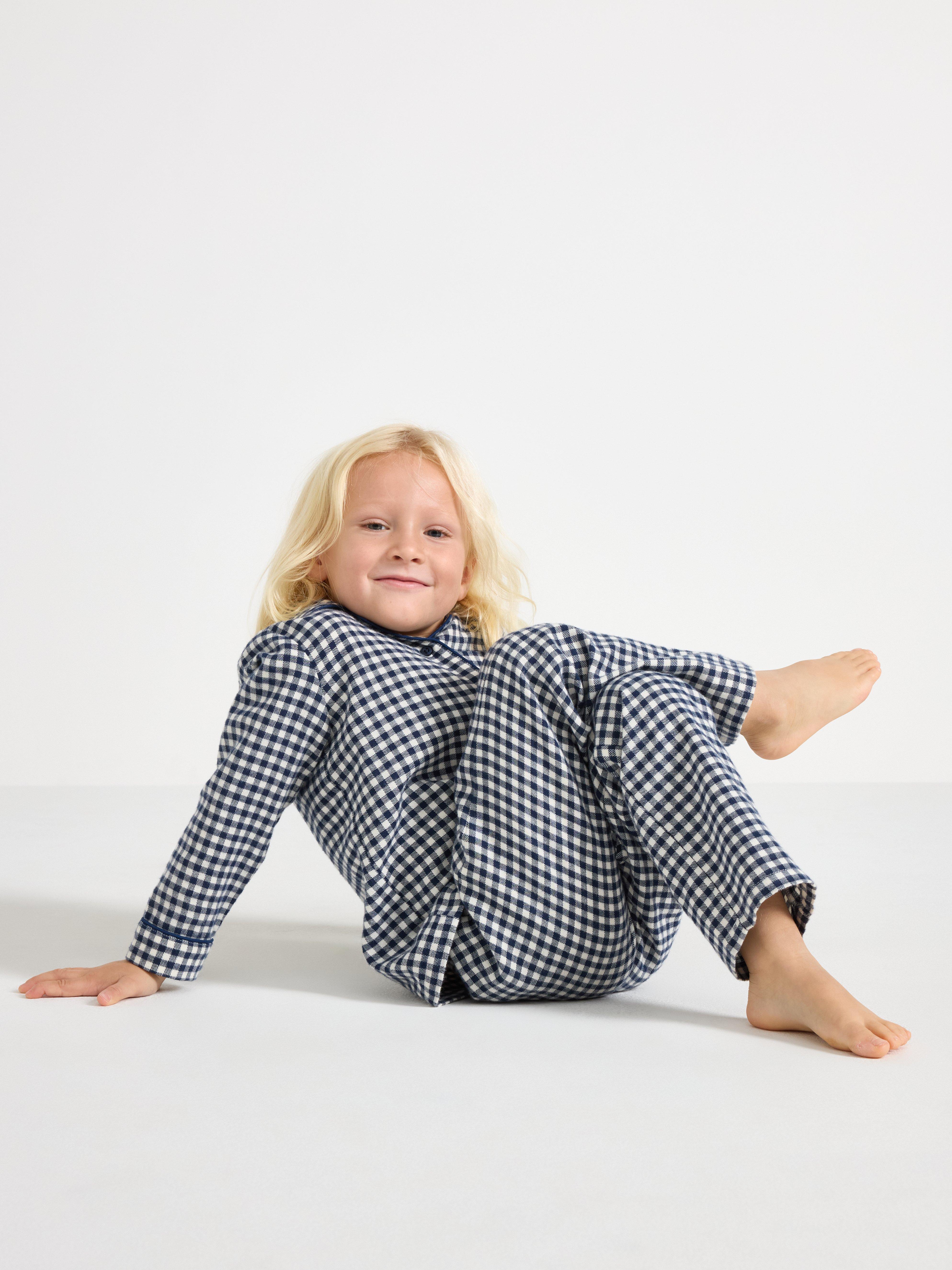 Pyjamasetti - Lapset - Sininen