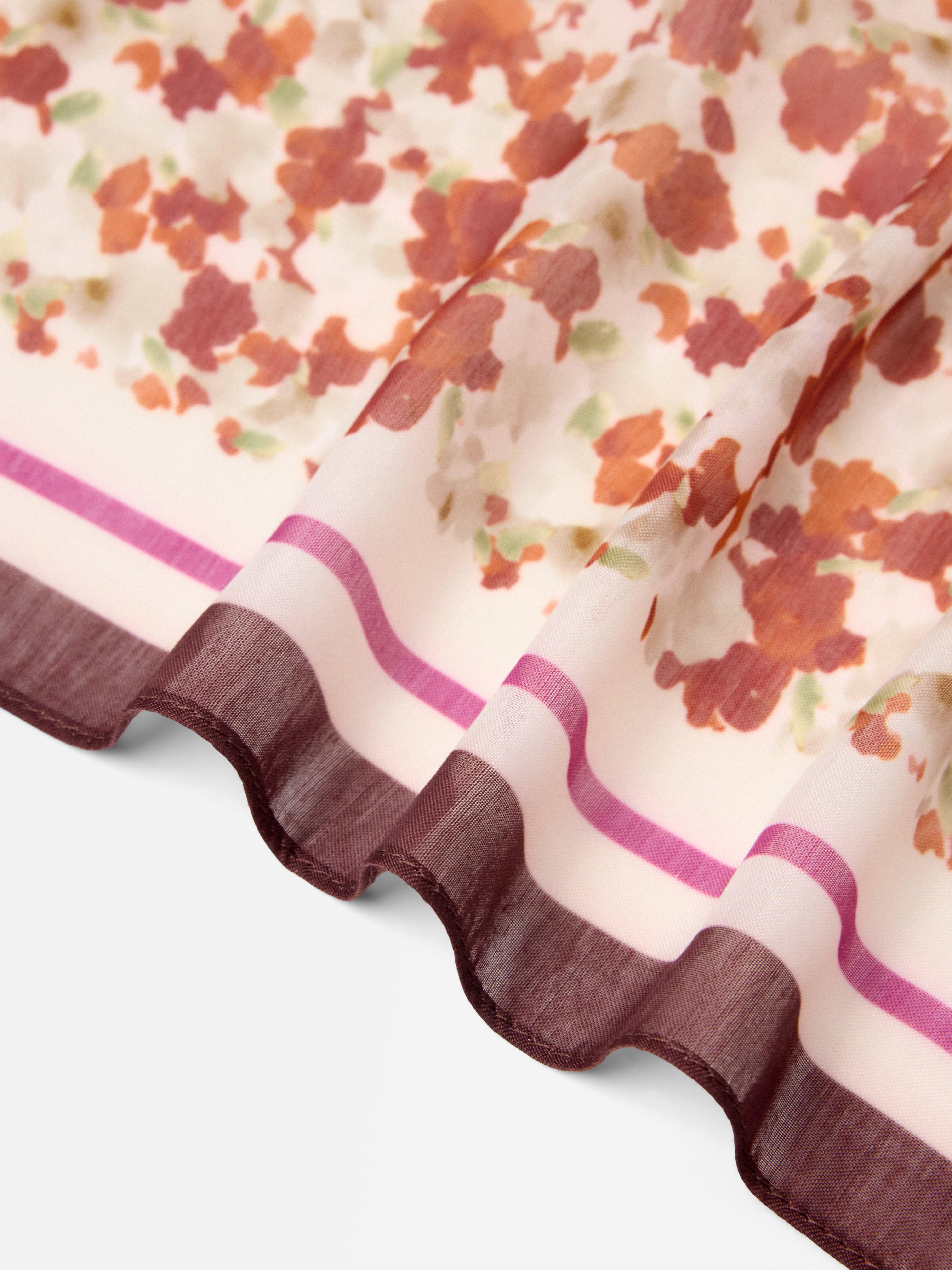 Scarf - Dam - Röd