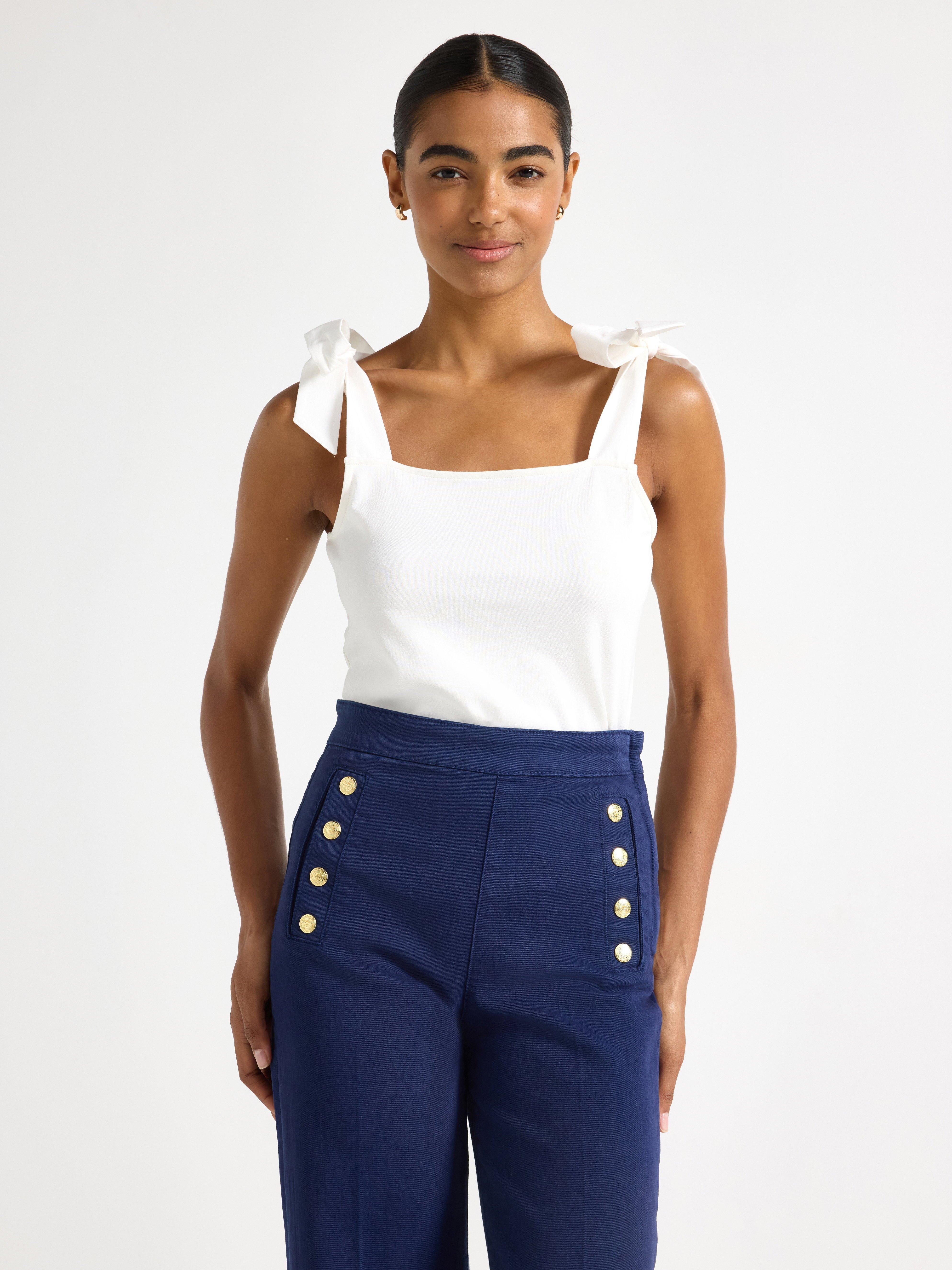 Tanktop - Dame - Hvid