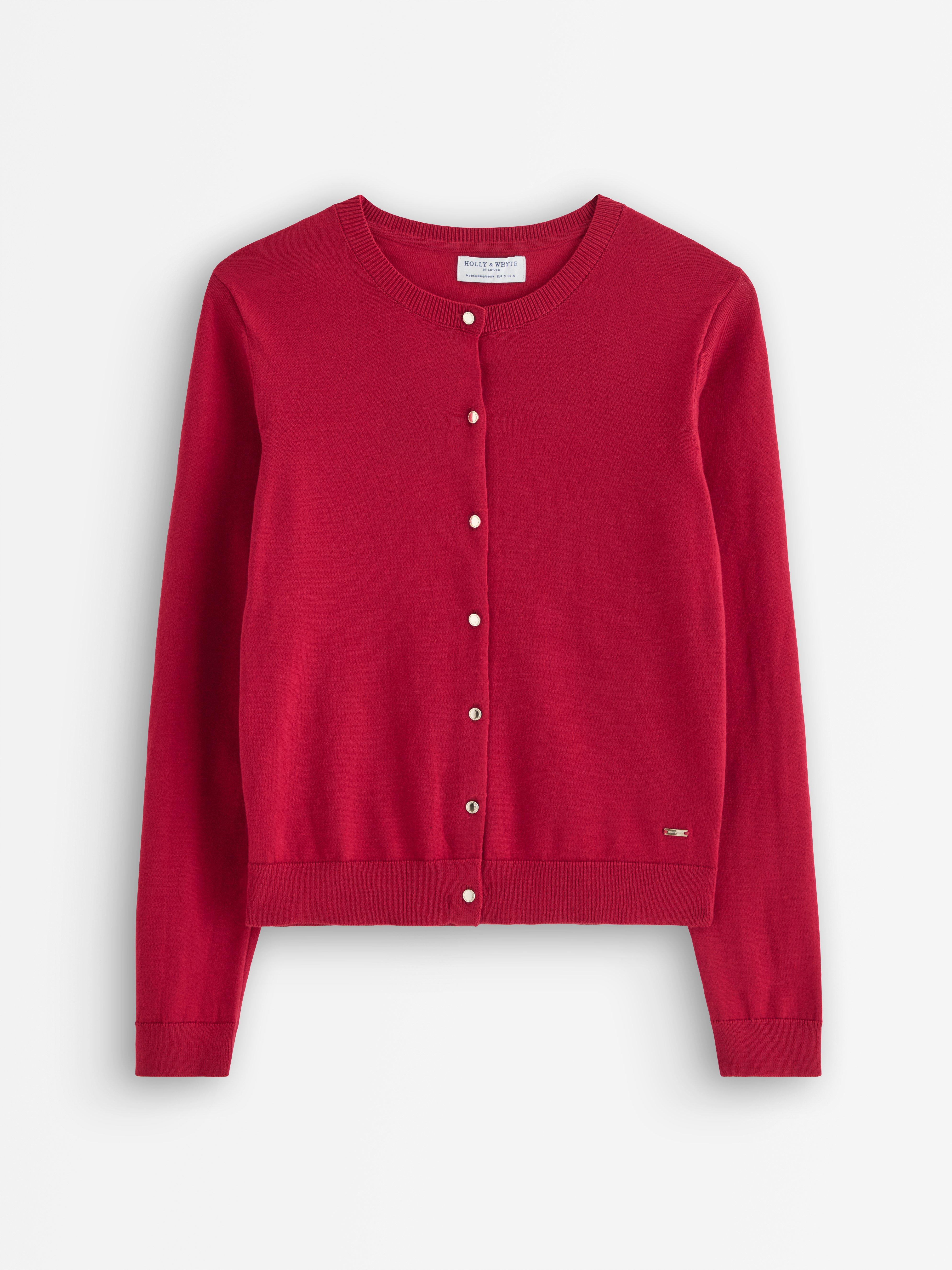 Cardigan - Womens Wear - Red