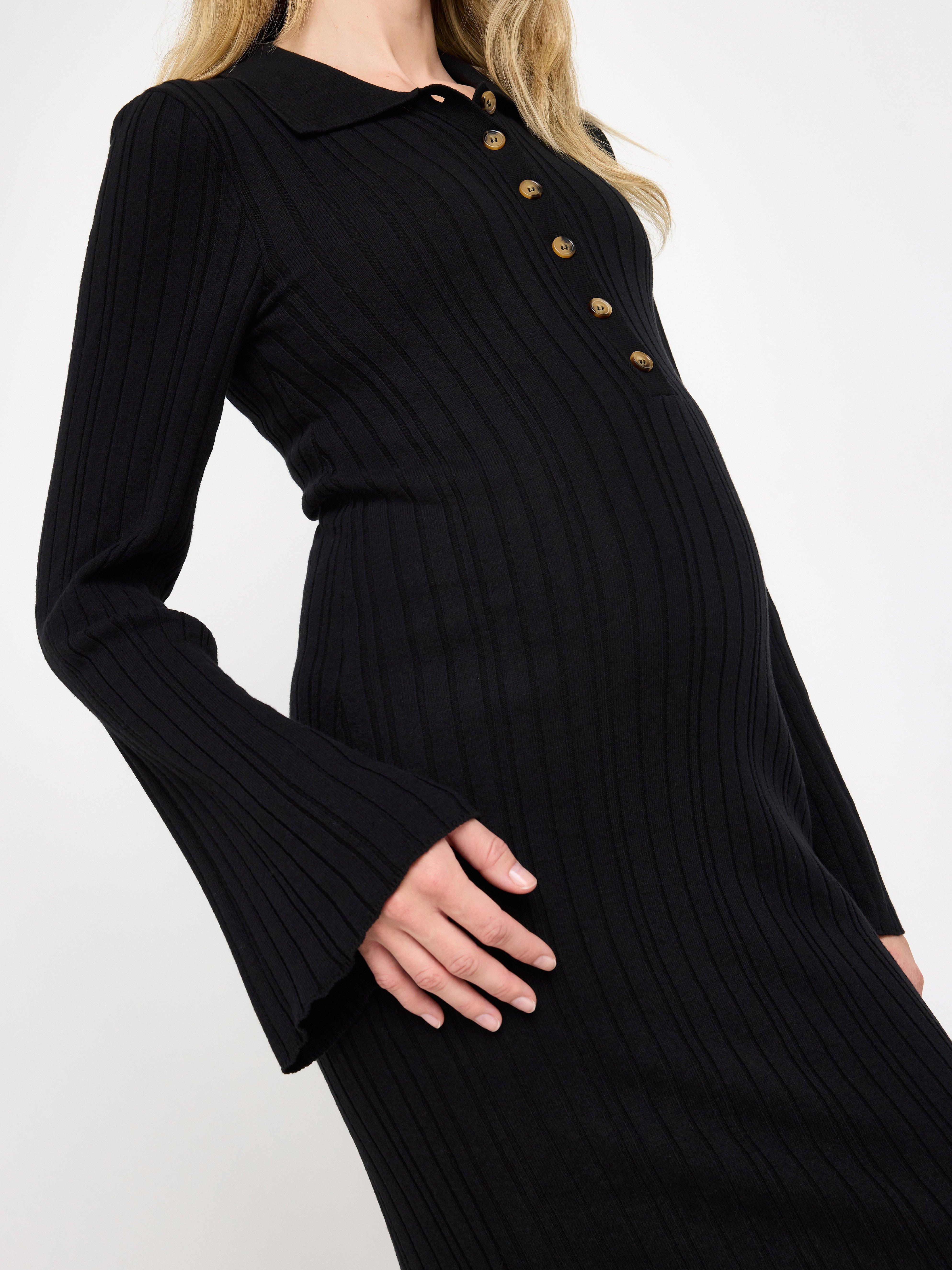 Maternity Dress -  - Black