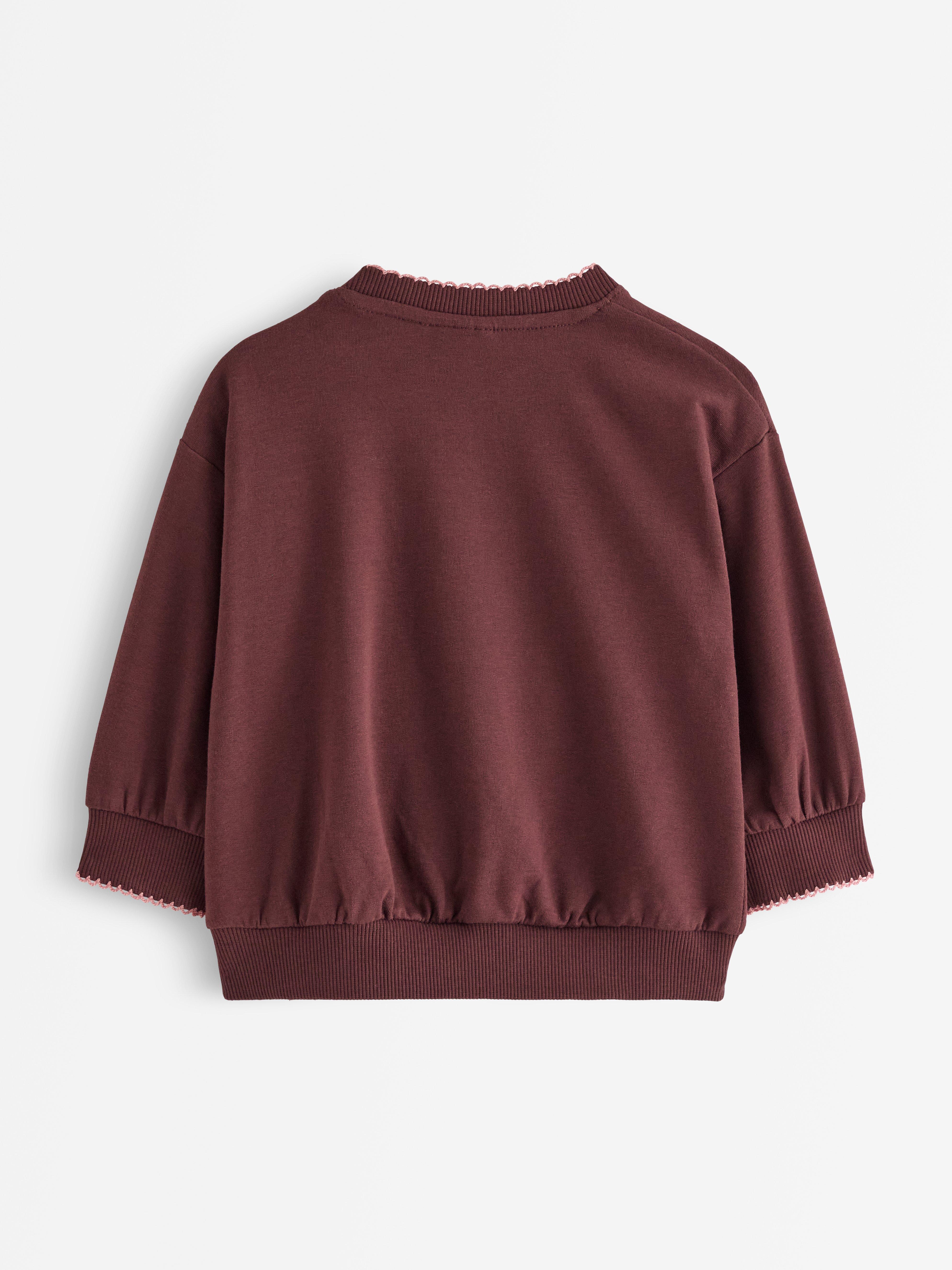 Sweater - Børn - Brun