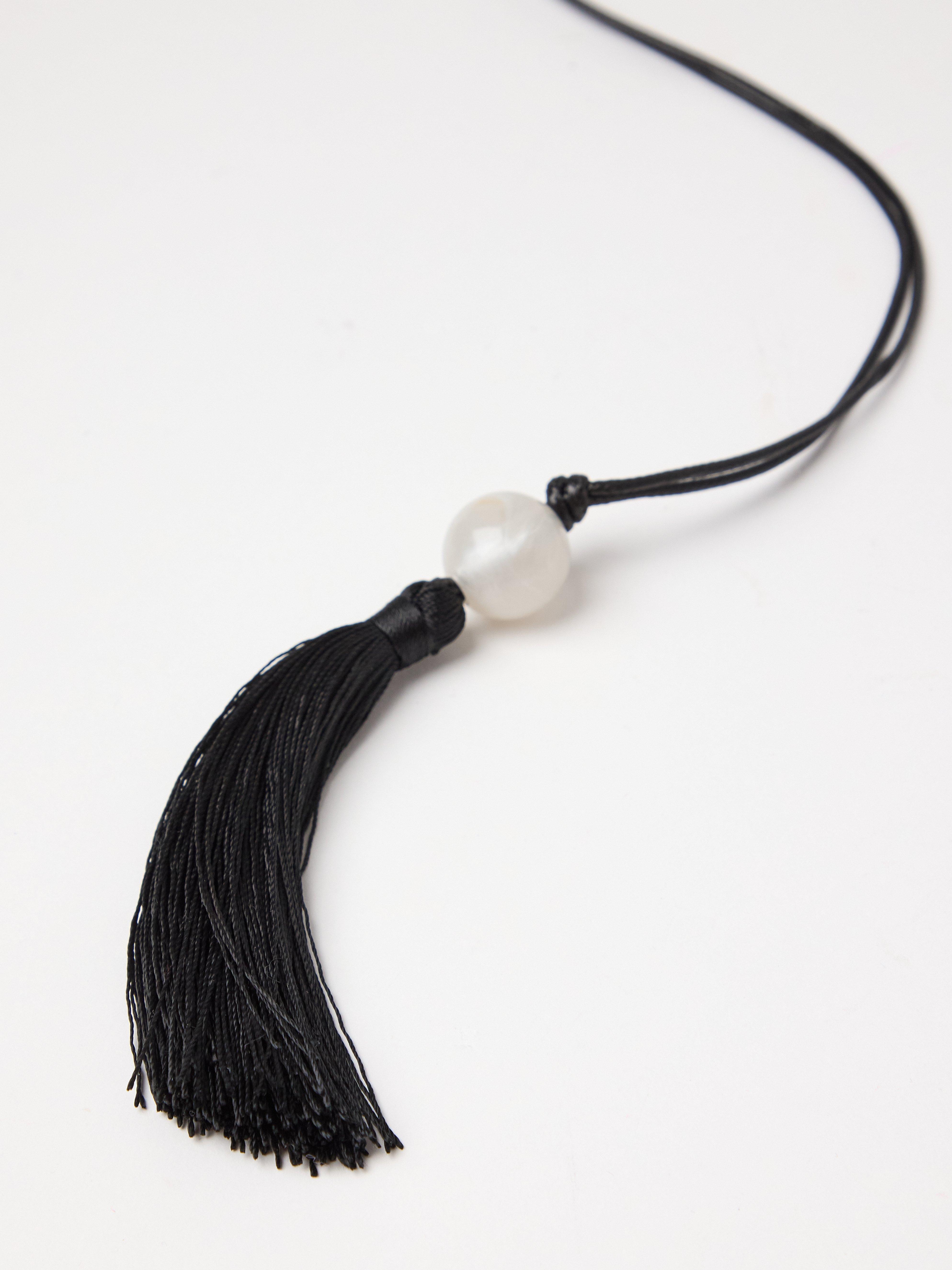 Náhrdelník -  - Biela