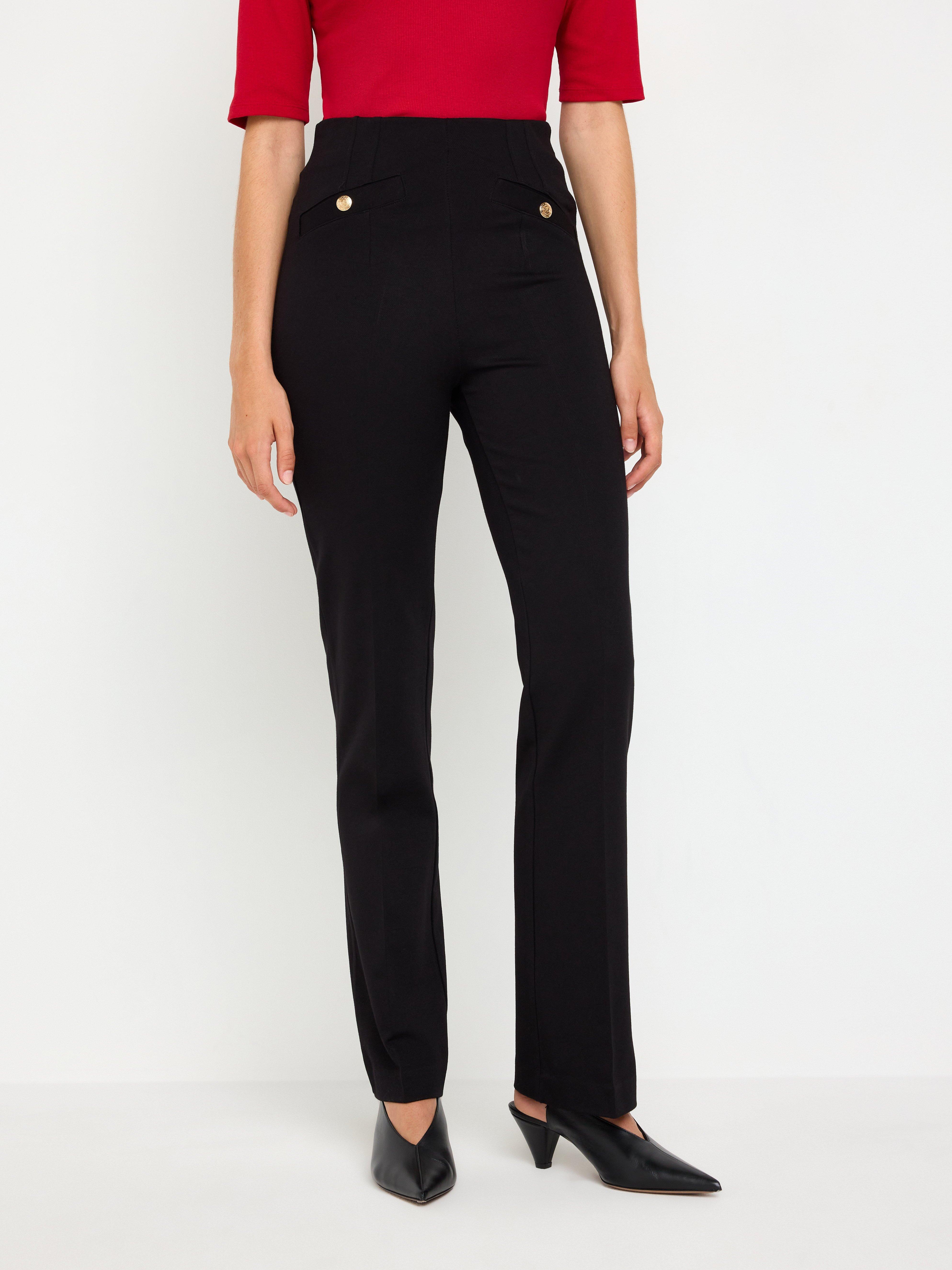 Trousers -  - Black