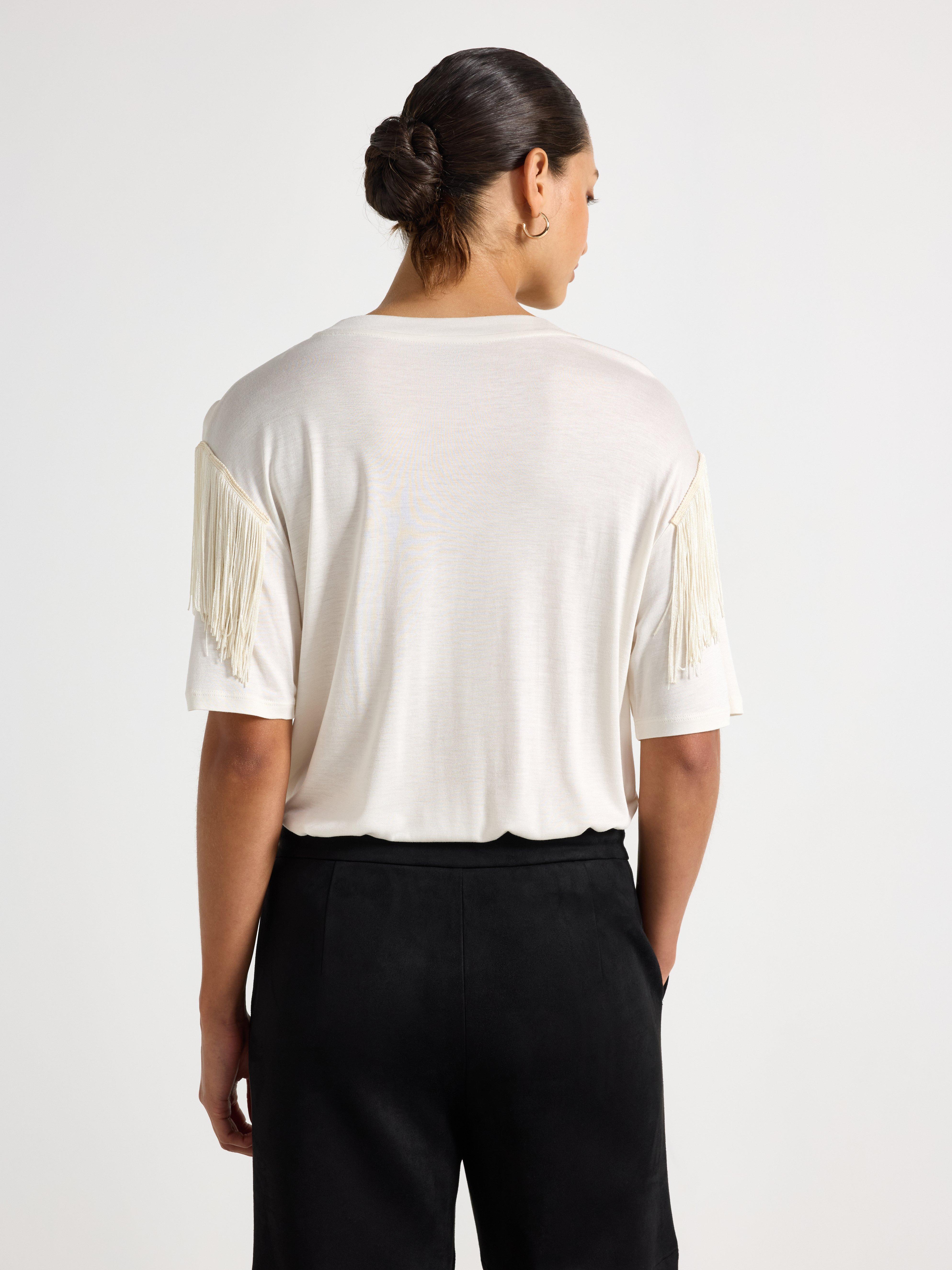 T-shirt - Dam - Vit