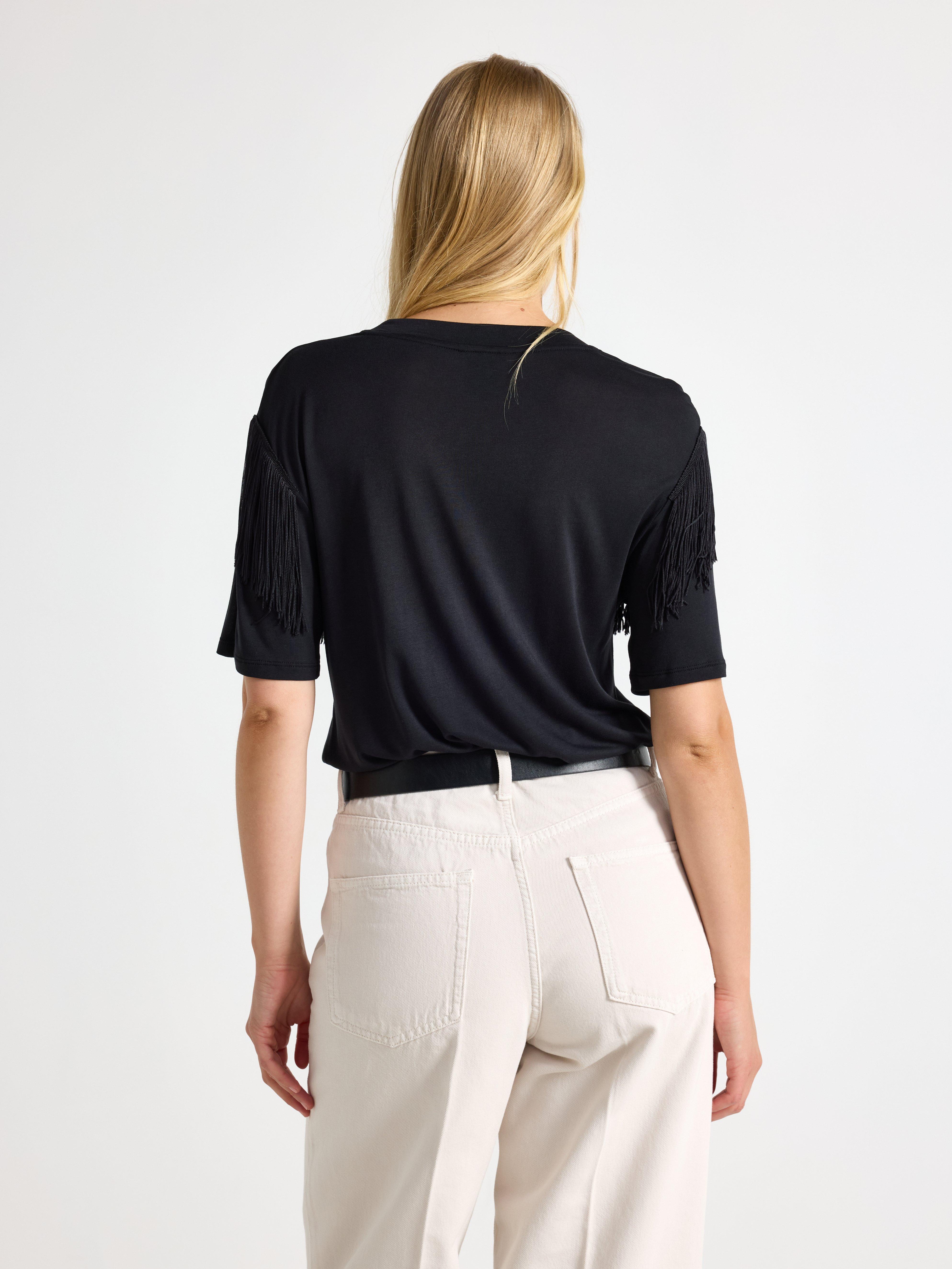 T-shirt - Dame - Sort