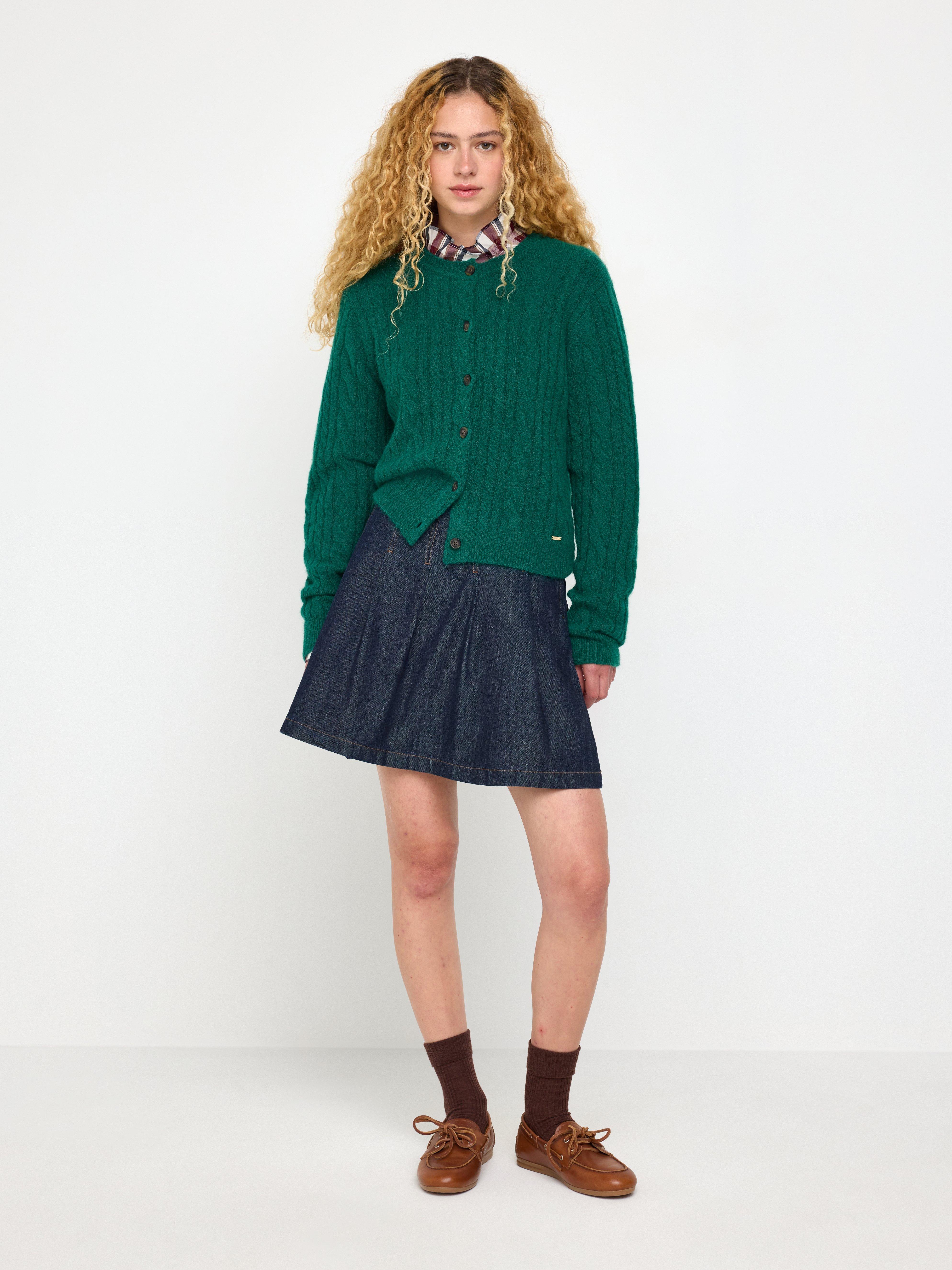 Cardigan - Womens Wear - Green