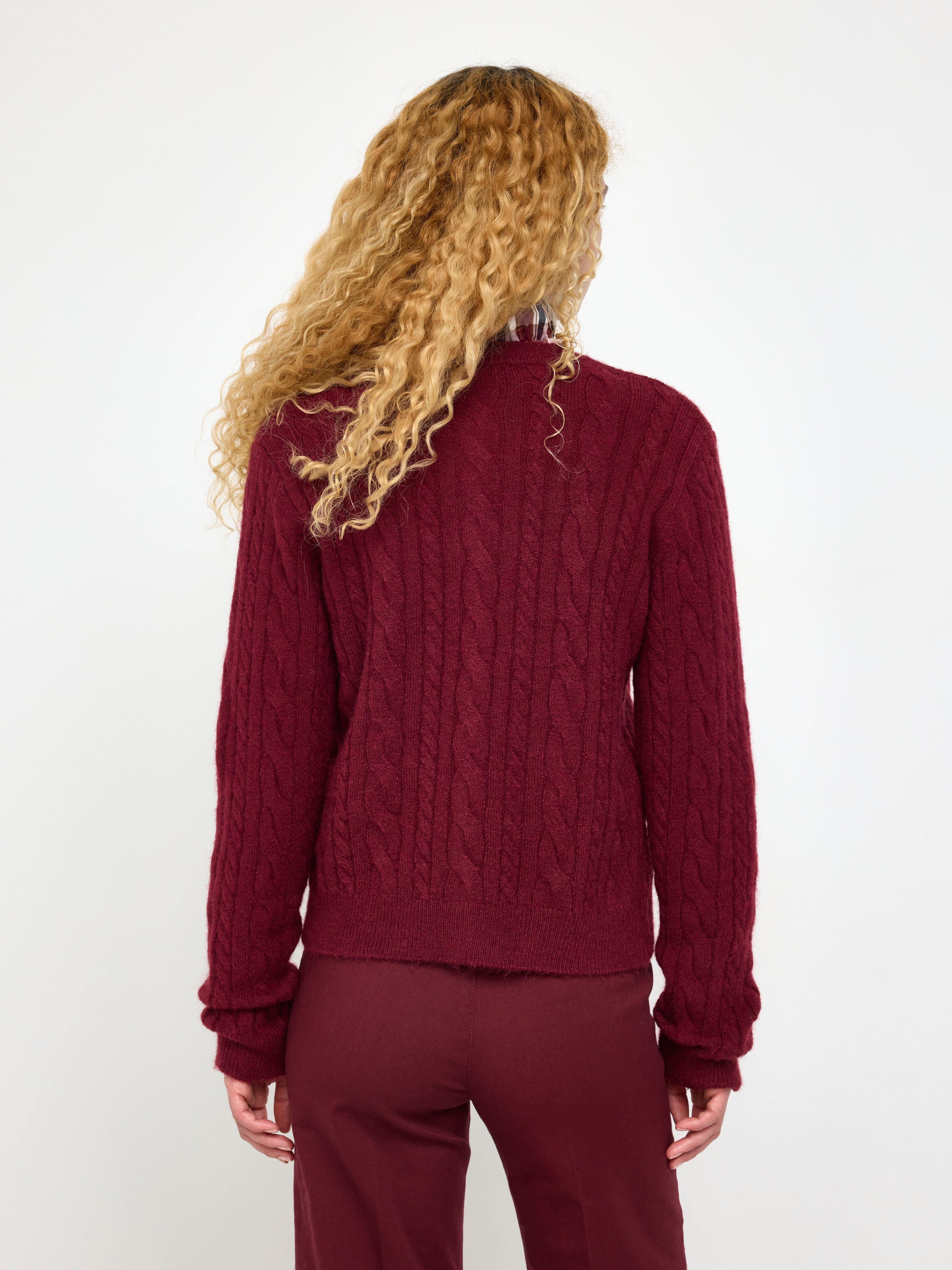Cardigan - Womens Wear - Red