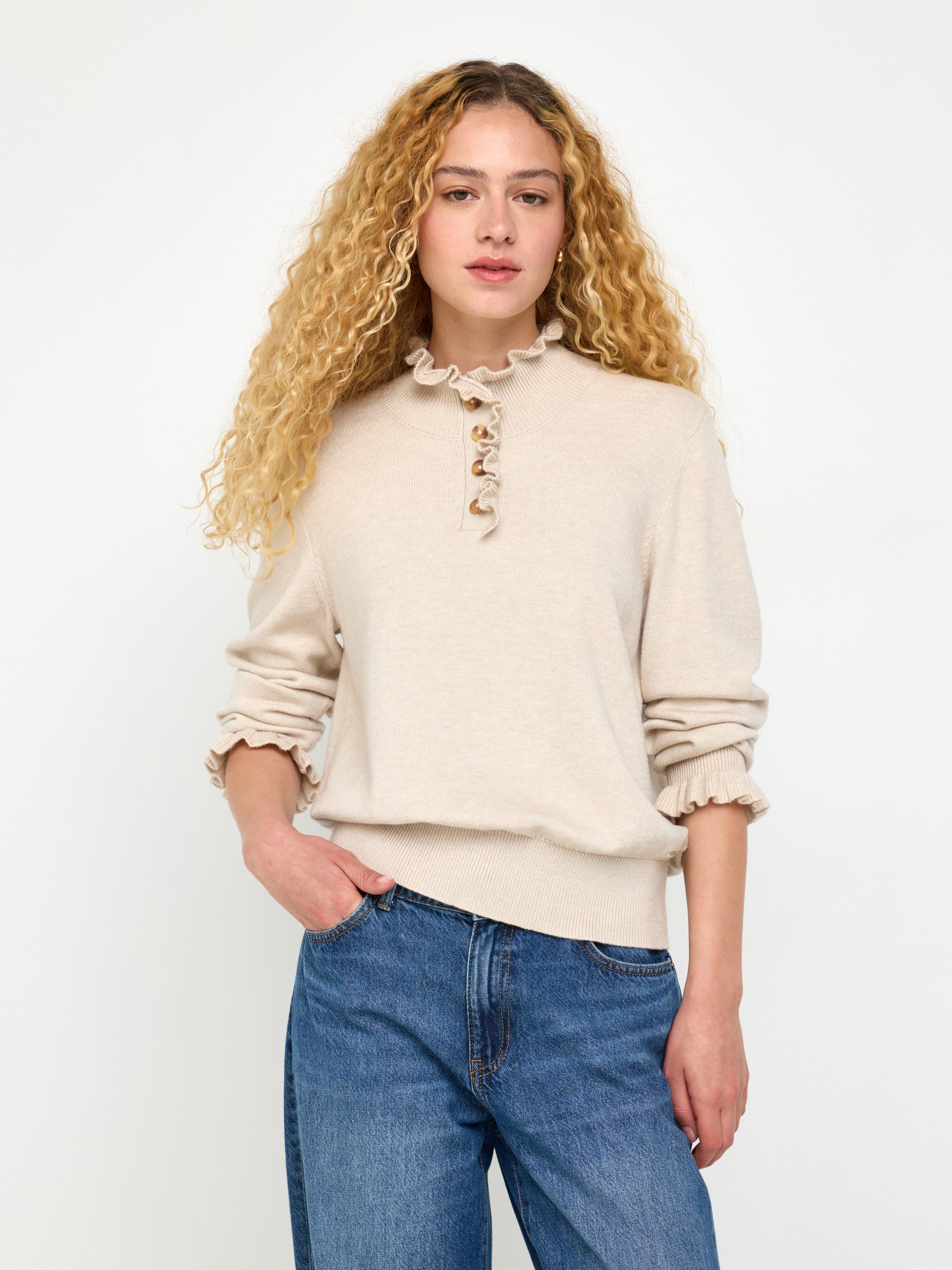 Sweater -  - Beige