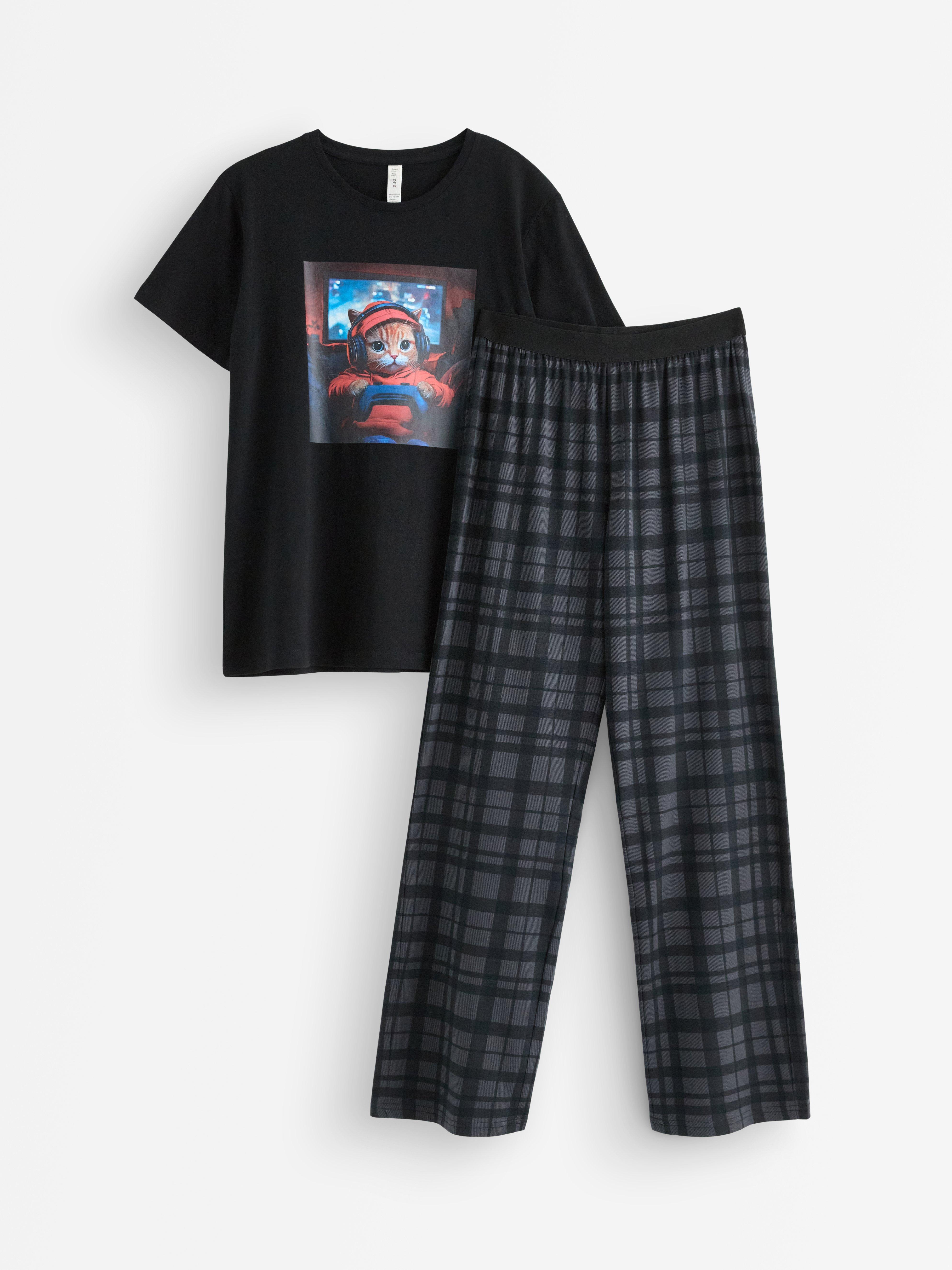 Pyjamas-sæt - Børn - Sort