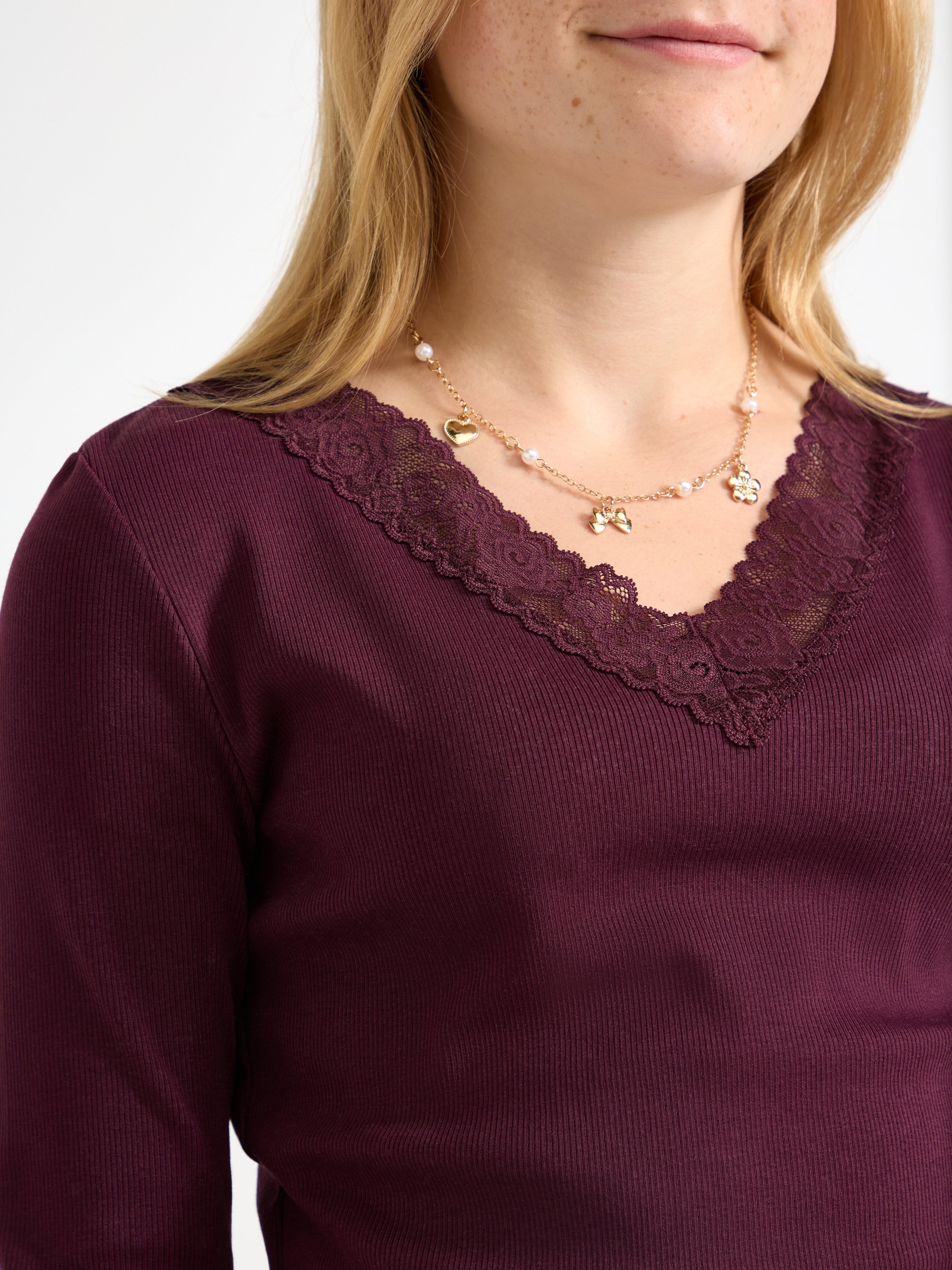 Topp - Barn - Lila