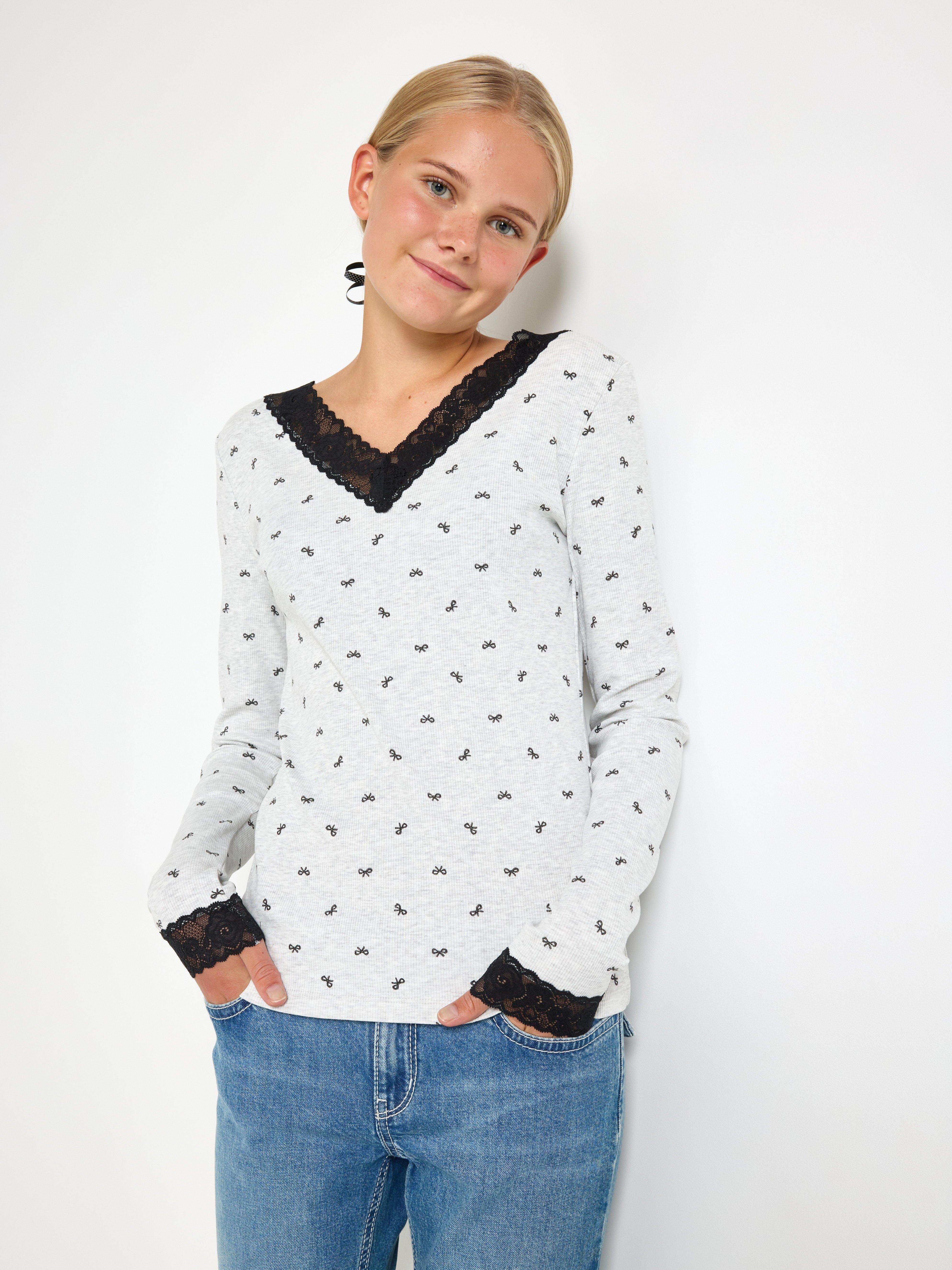Top - Kids Wear - Grey