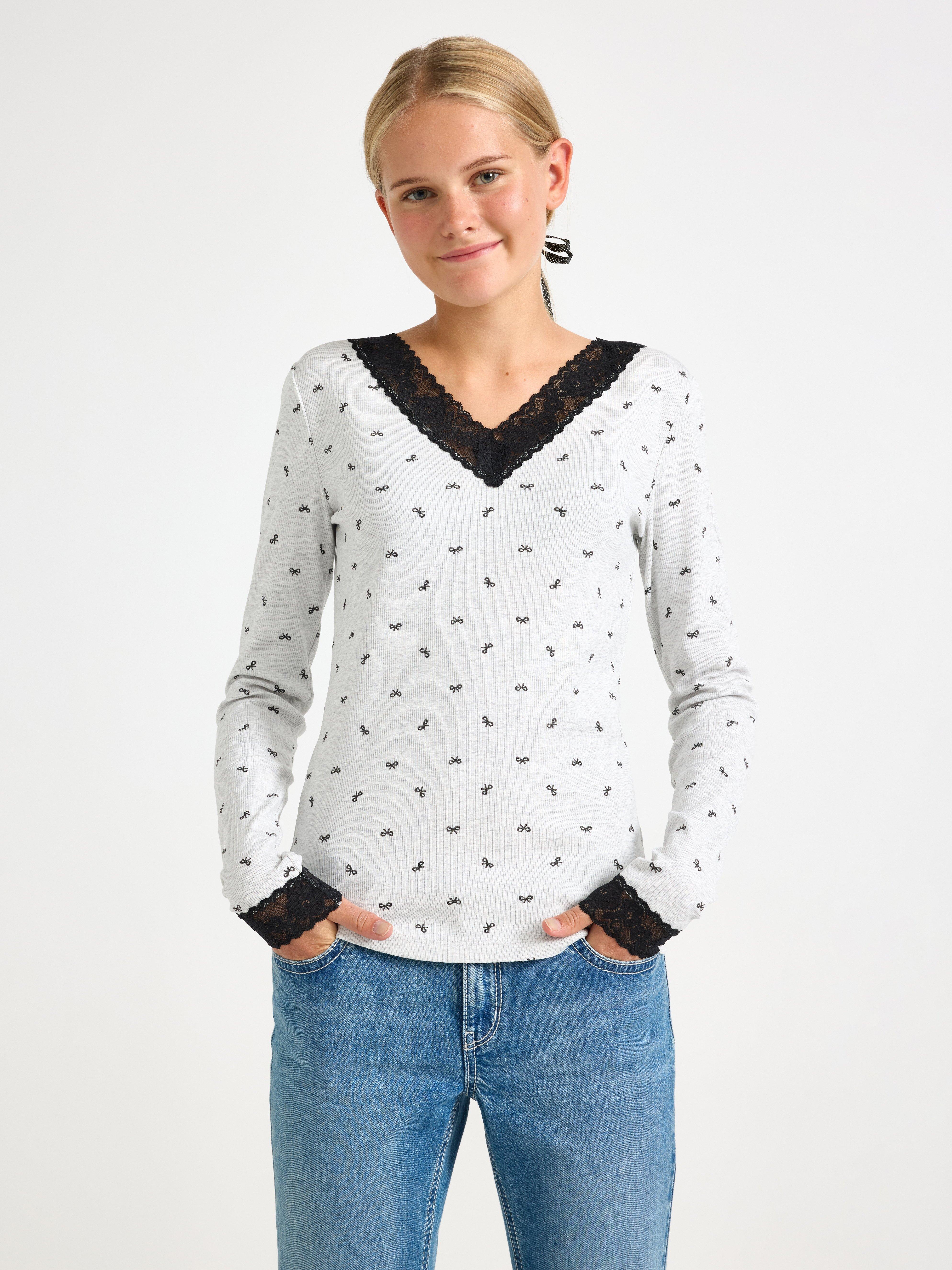 Top - Kids Wear - Grey