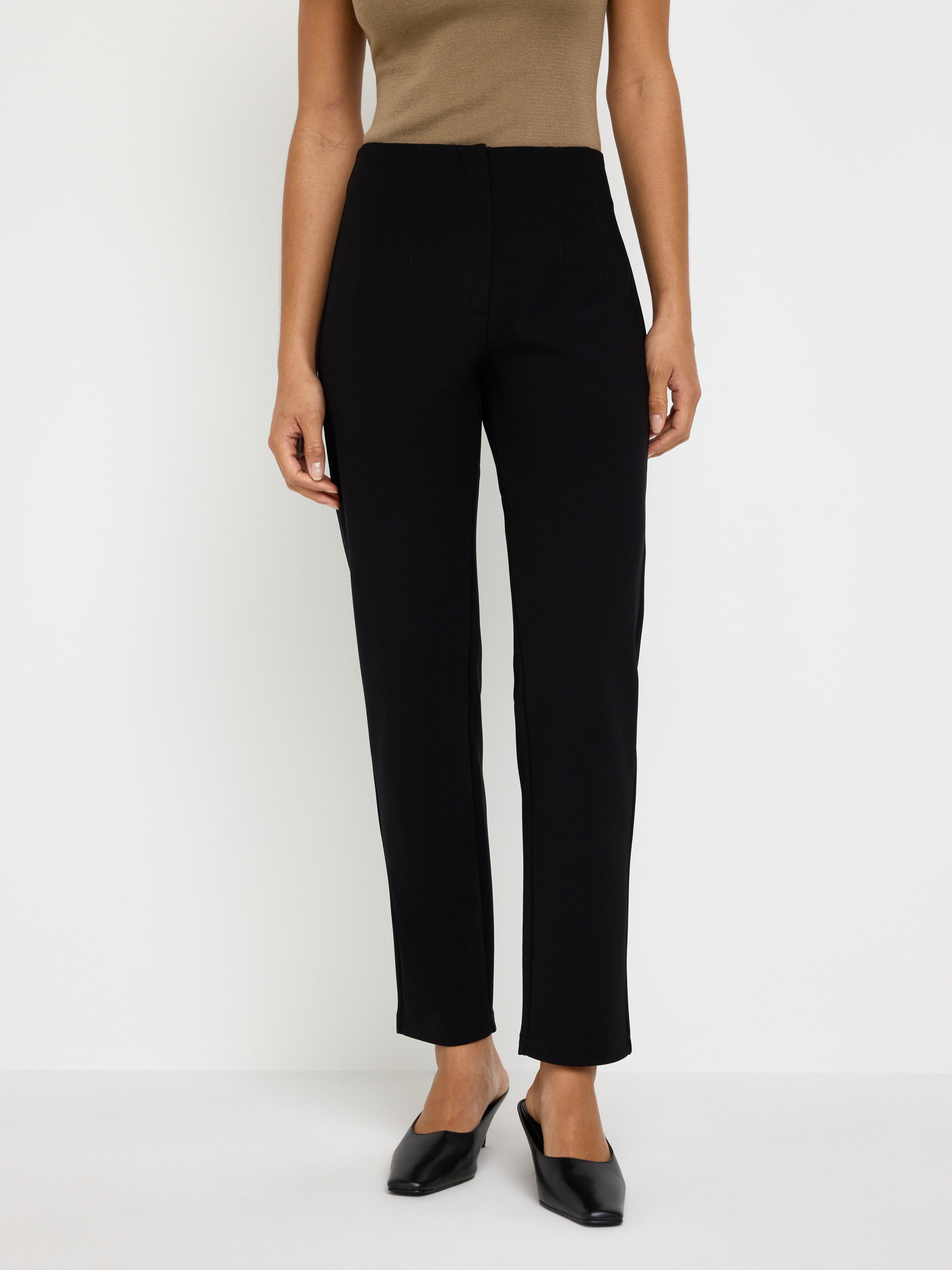 Trousers -  - Black
