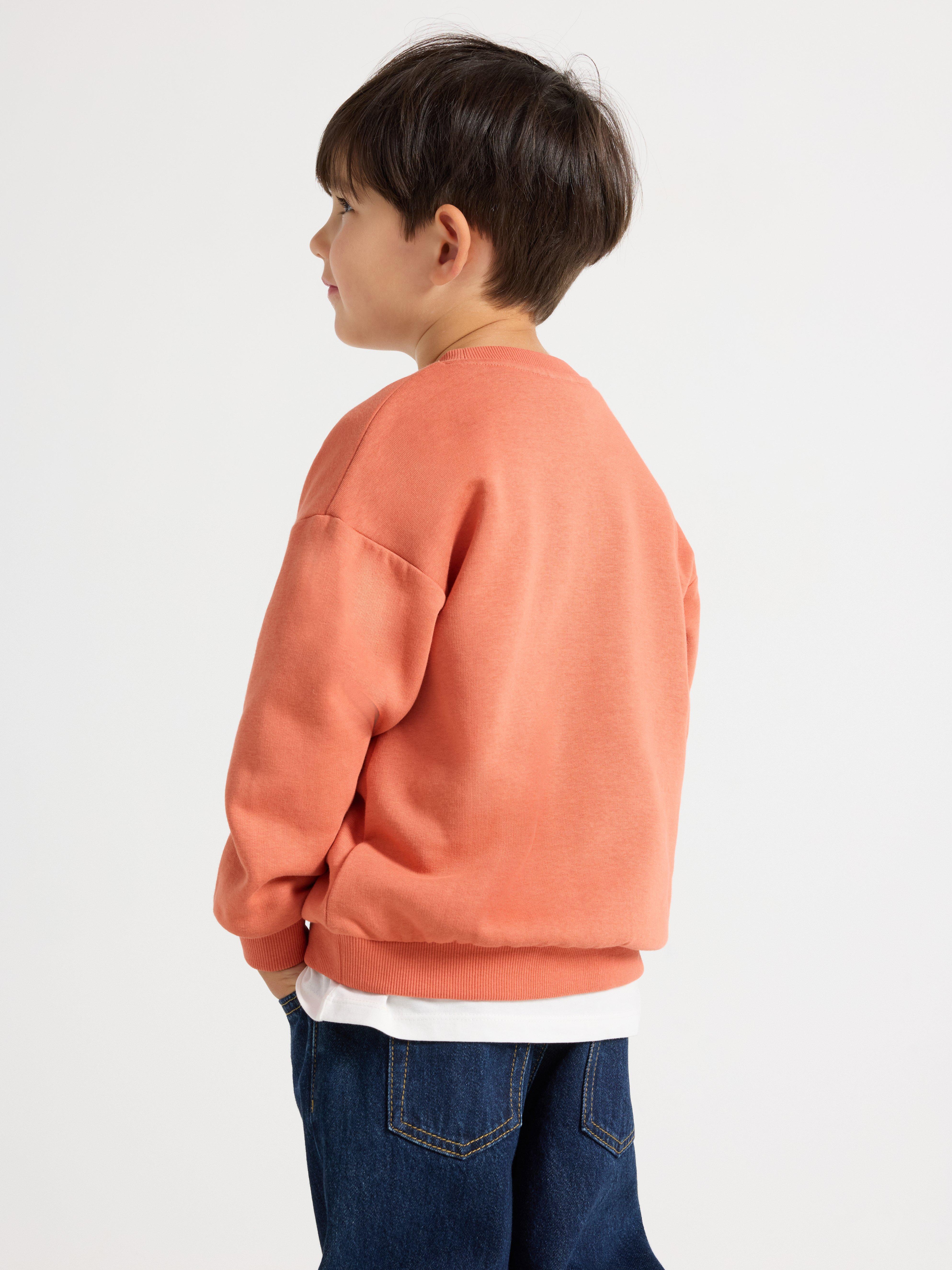 Sweatshirt - Kids Wear - Coral