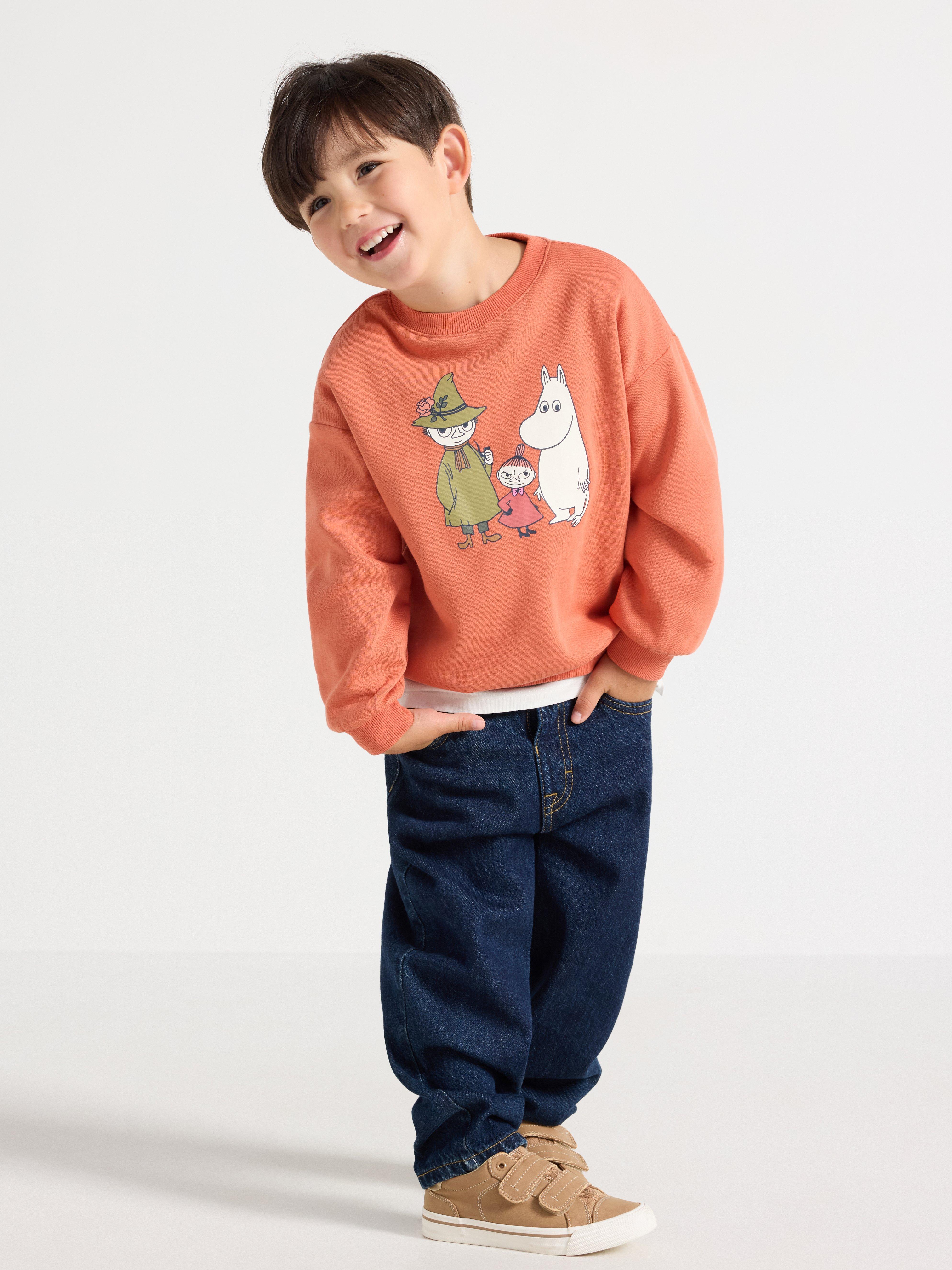Sweatshirt - Barn - Korall