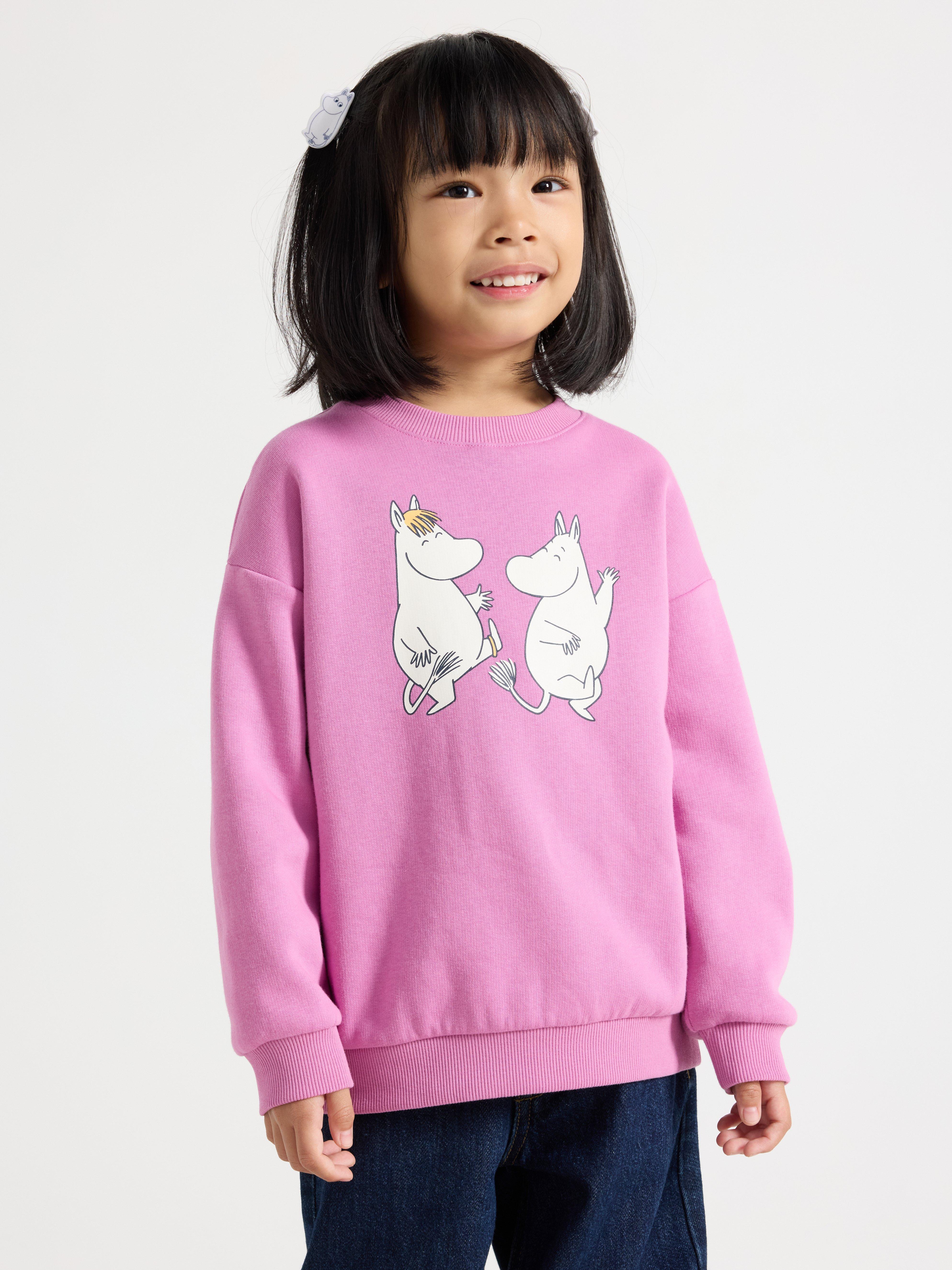 Sweatshirt - Børn - Lyserød