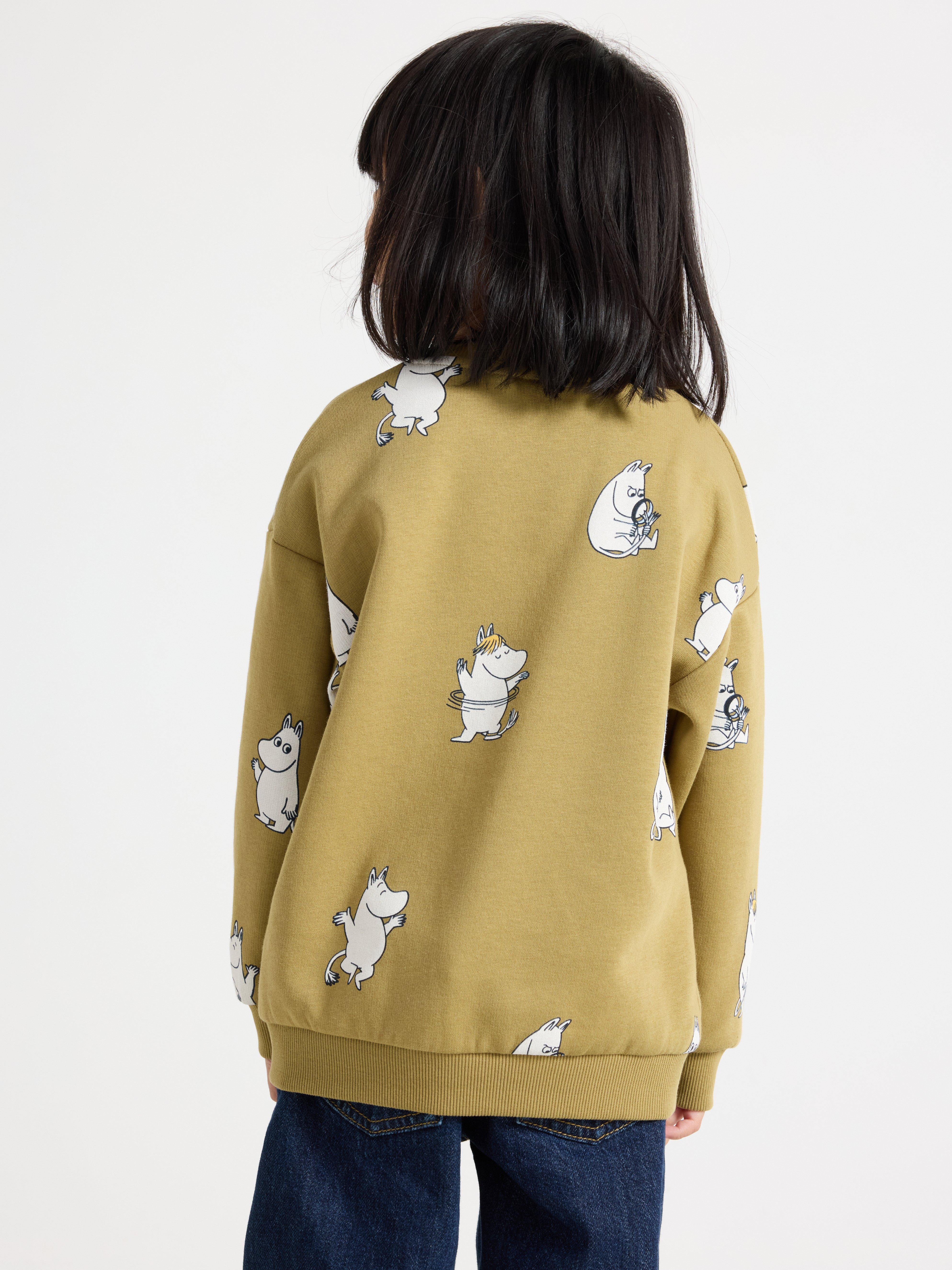 Sweatshirt - Børn - Khaki